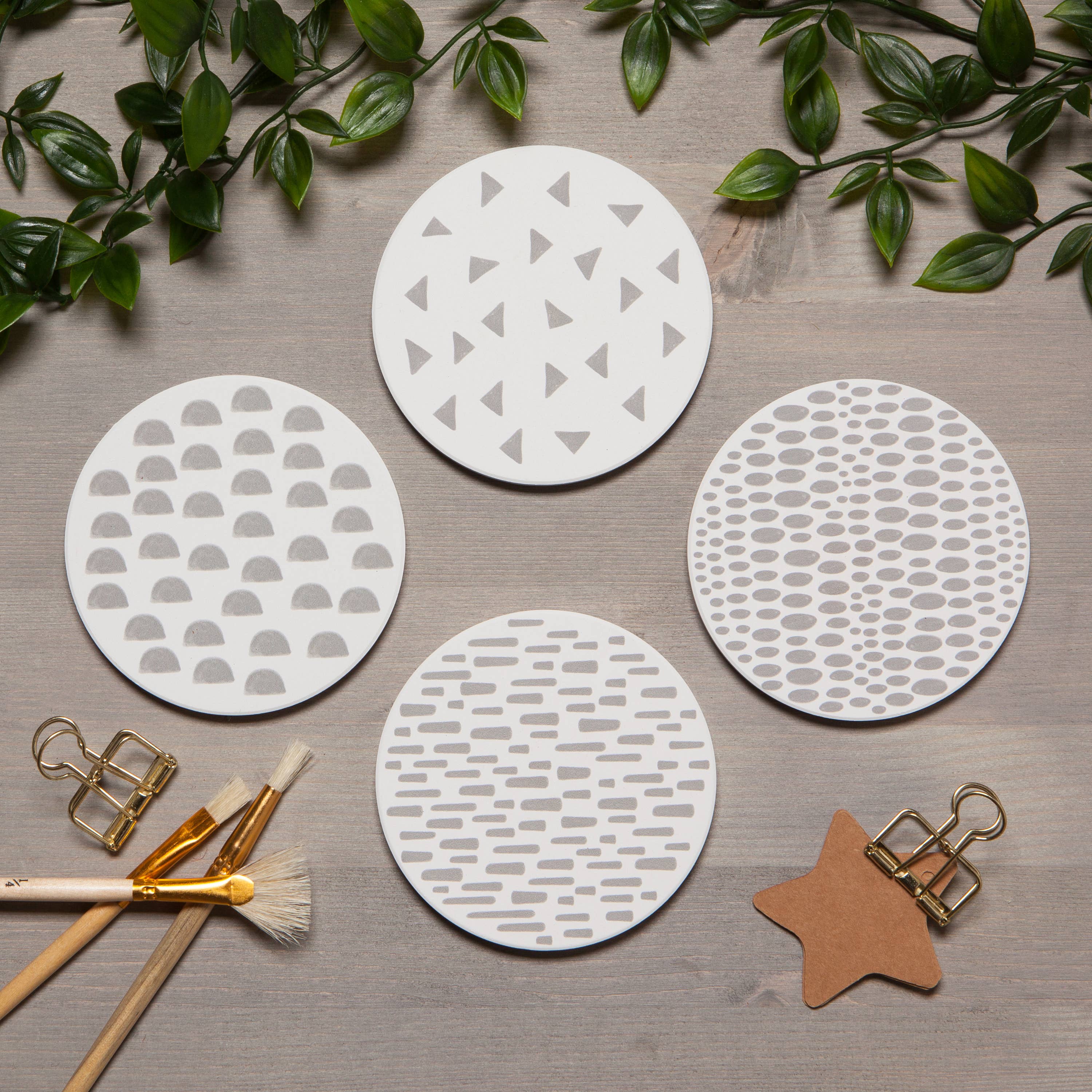 Now Designs by Danica - Dapple Soak Up Coasters Set of 4 - MaisonBeach
