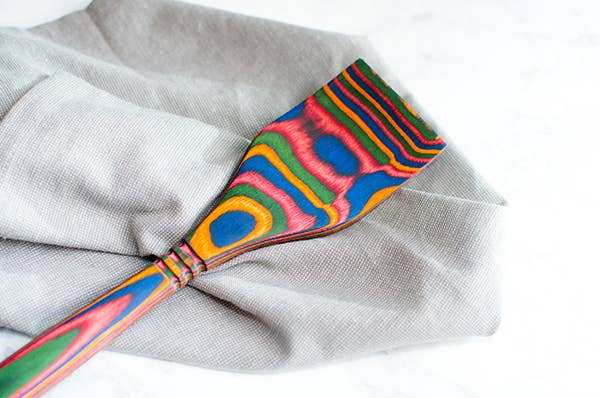 Island Bamboo - 12" Rainbow Pakka Spatula - MaisonBeach