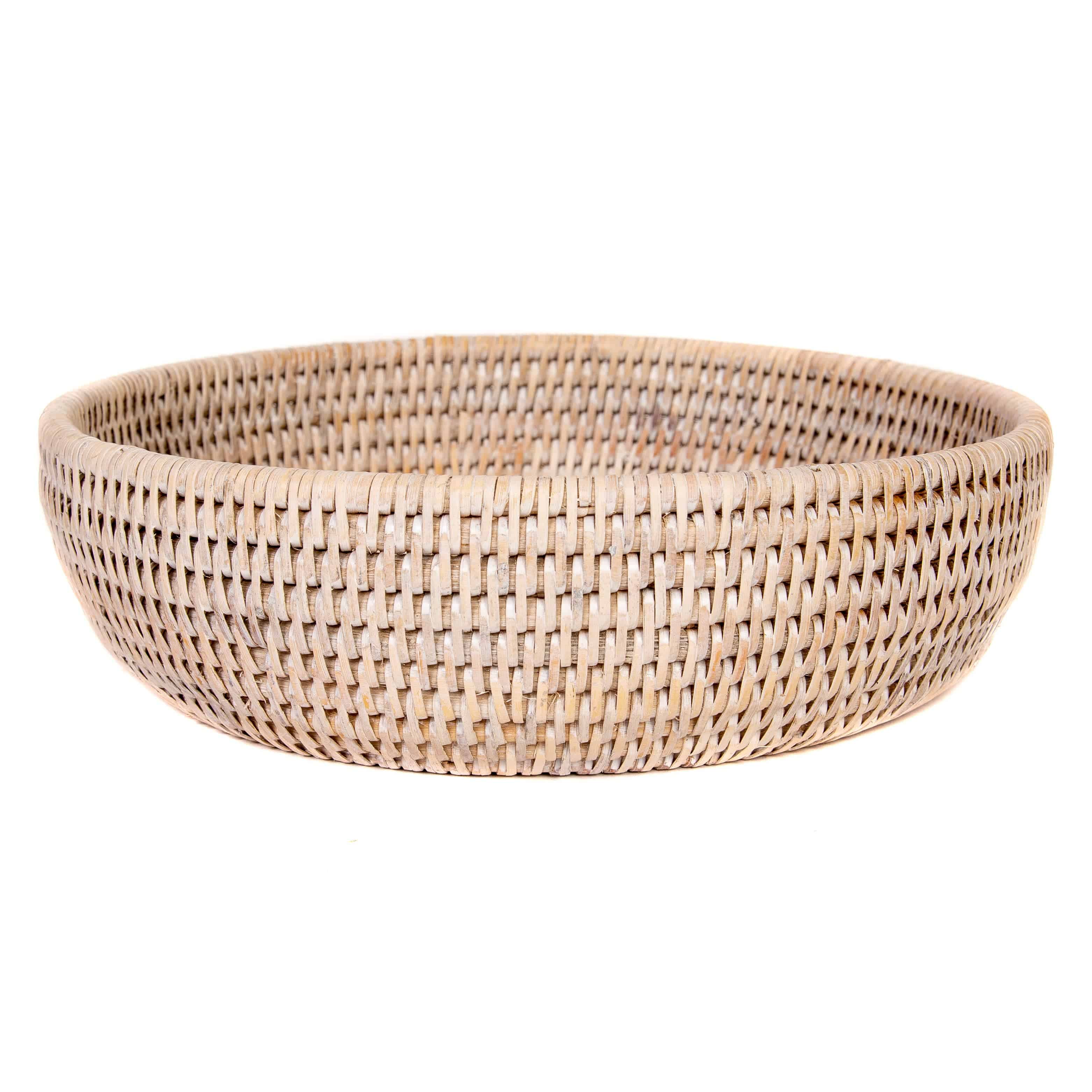 Honey Brown Rattan Everything Bowl - MaisonBeach