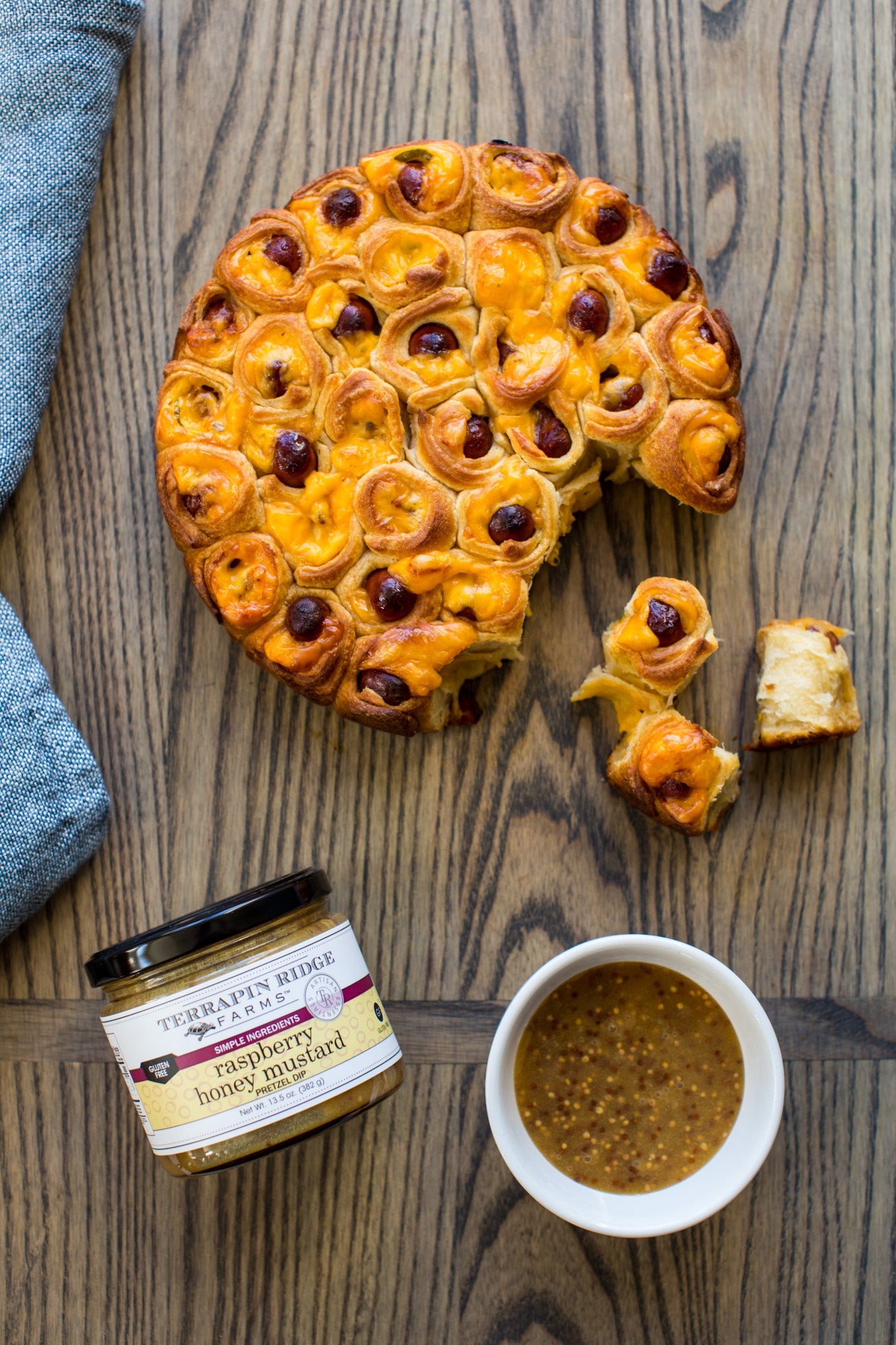 Raspberry Honey Mustard Pretzel Dip - MaisonBeach