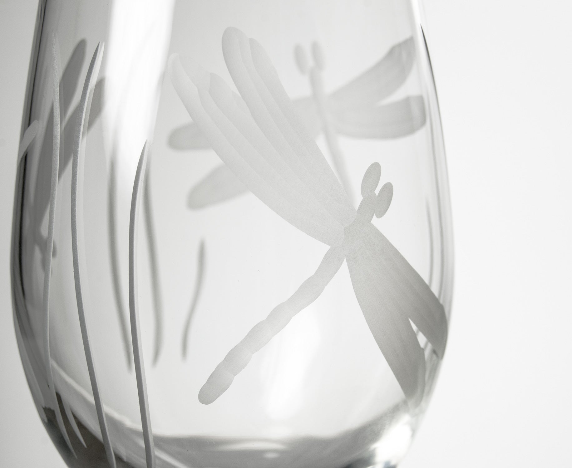 Dragonfly 18oz. All Purpose Wine Glasses-Set of 4 - MaisonBeach