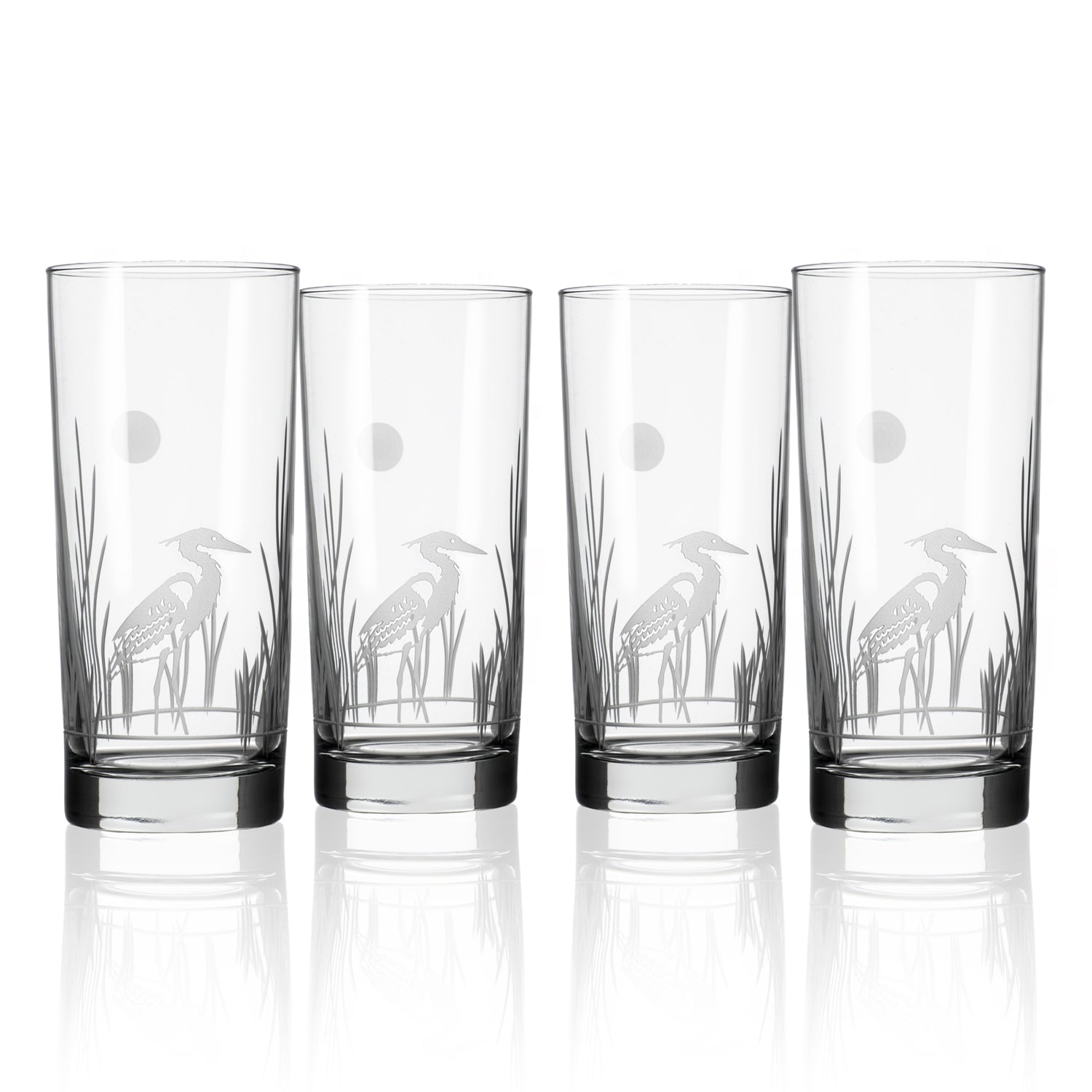 Heron 15oz. Highball-Set of 4 - MaisonBeach