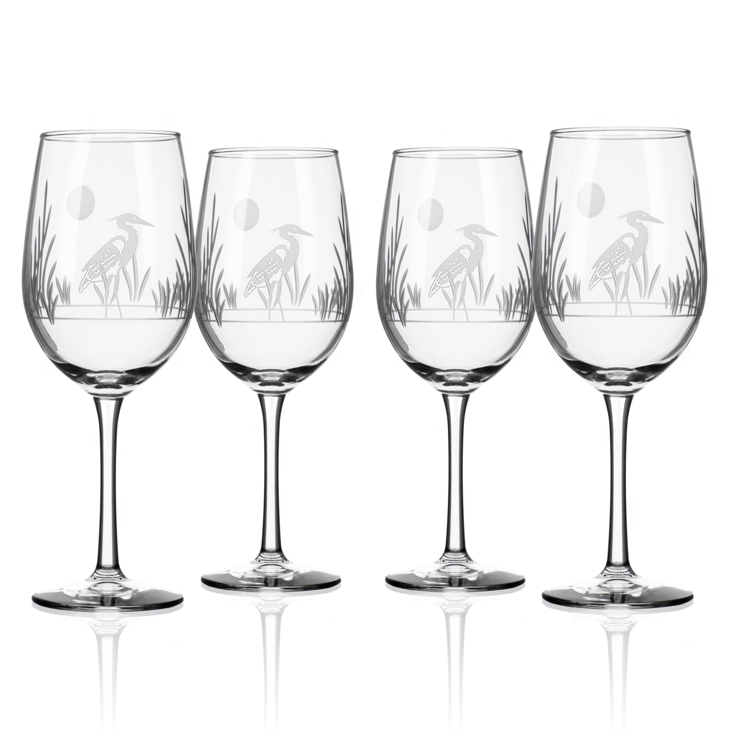 Heron 12oz. White Wine-Set of 4 - MaisonBeach