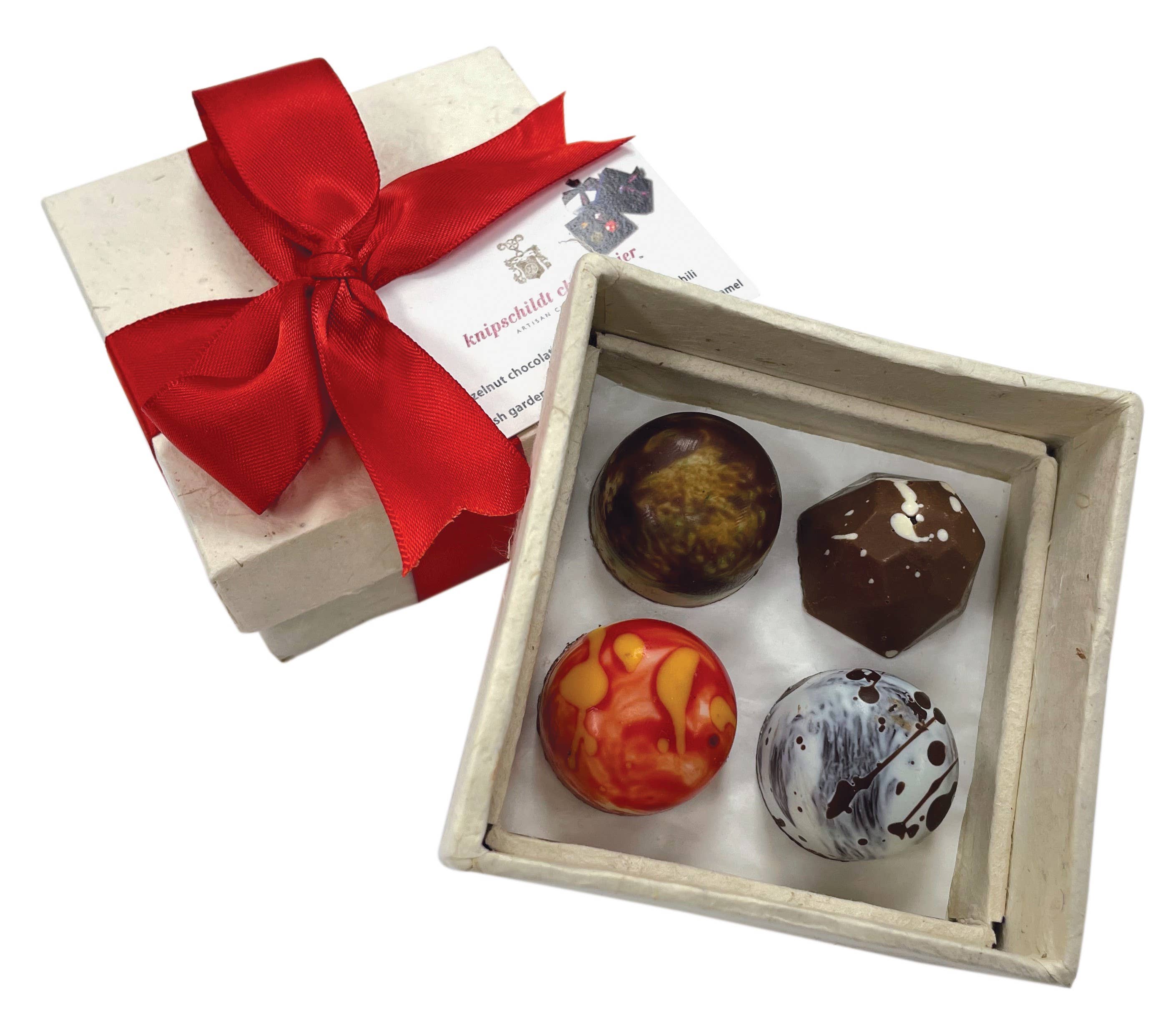 Knipschildt Chocolatier - 4 Piece Chocolate Box - MaisonBeach