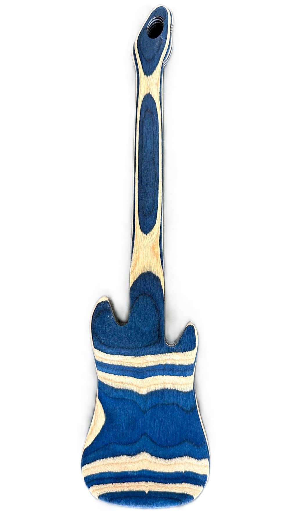 Island Bamboo - 12" Blue Pakka Guitar Spatula - MaisonBeach