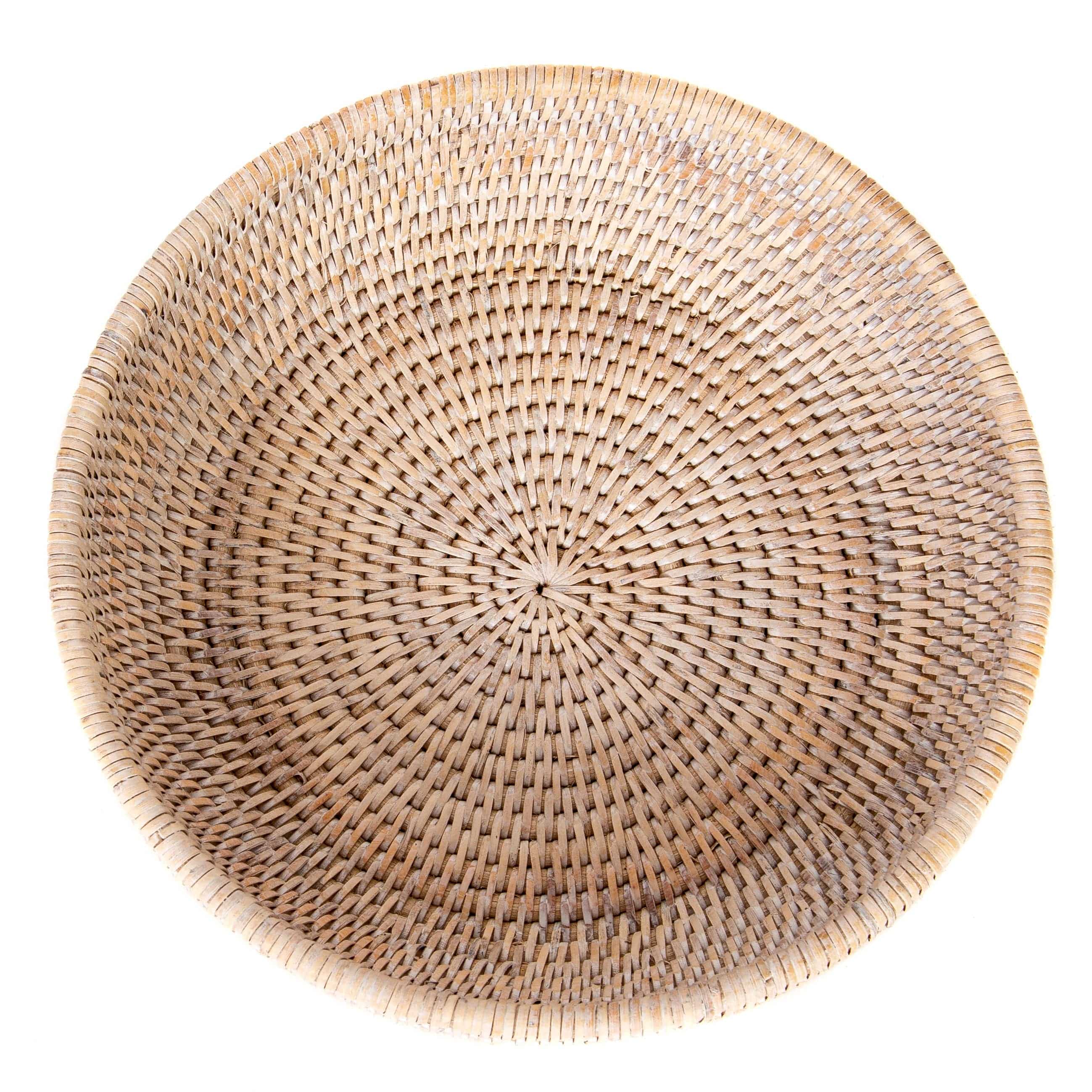 Espresso Rattan Everything Bowl - MaisonBeach