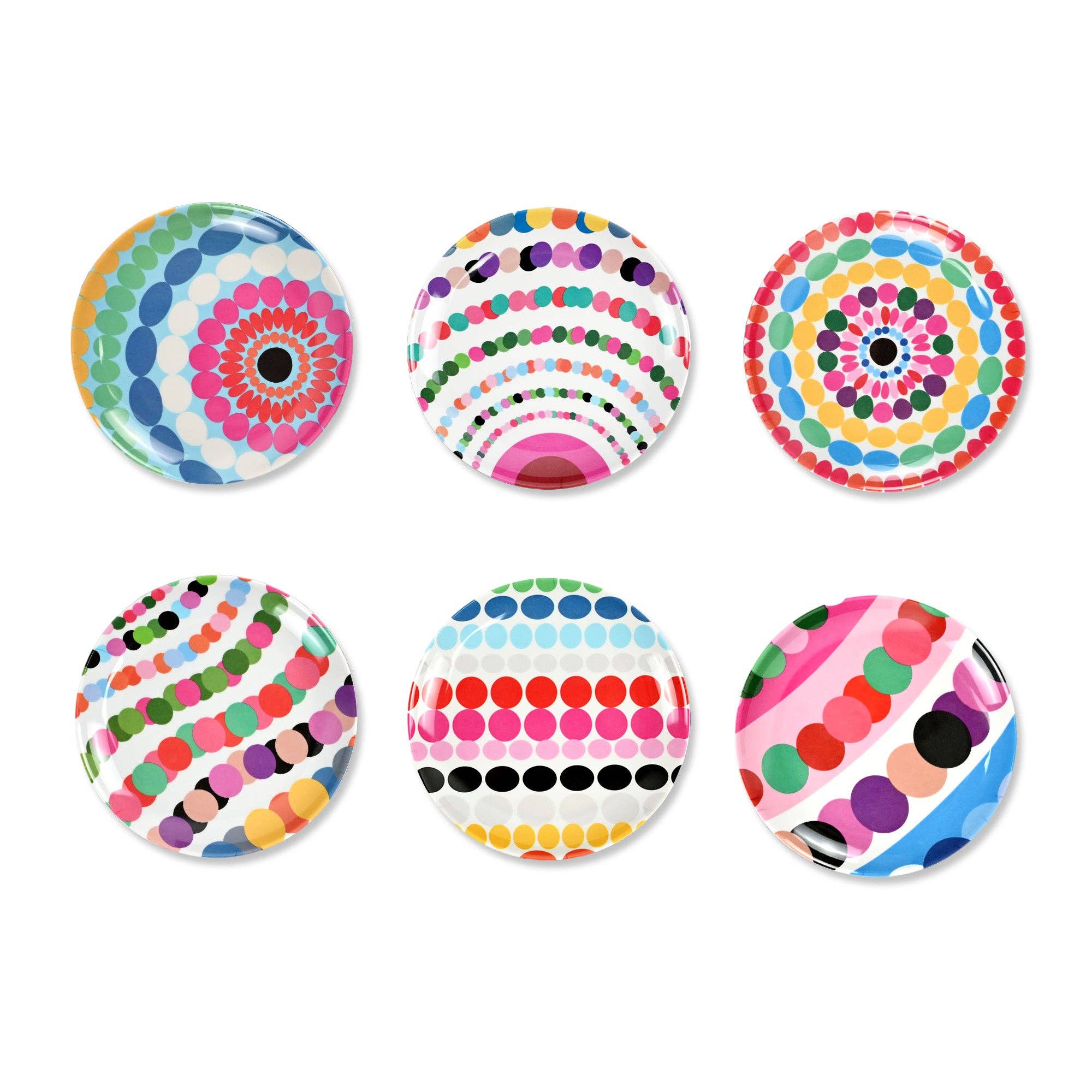 French Bull - Bauble 6.5" Appetizer Plate - Set of 6 - MaisonBeach