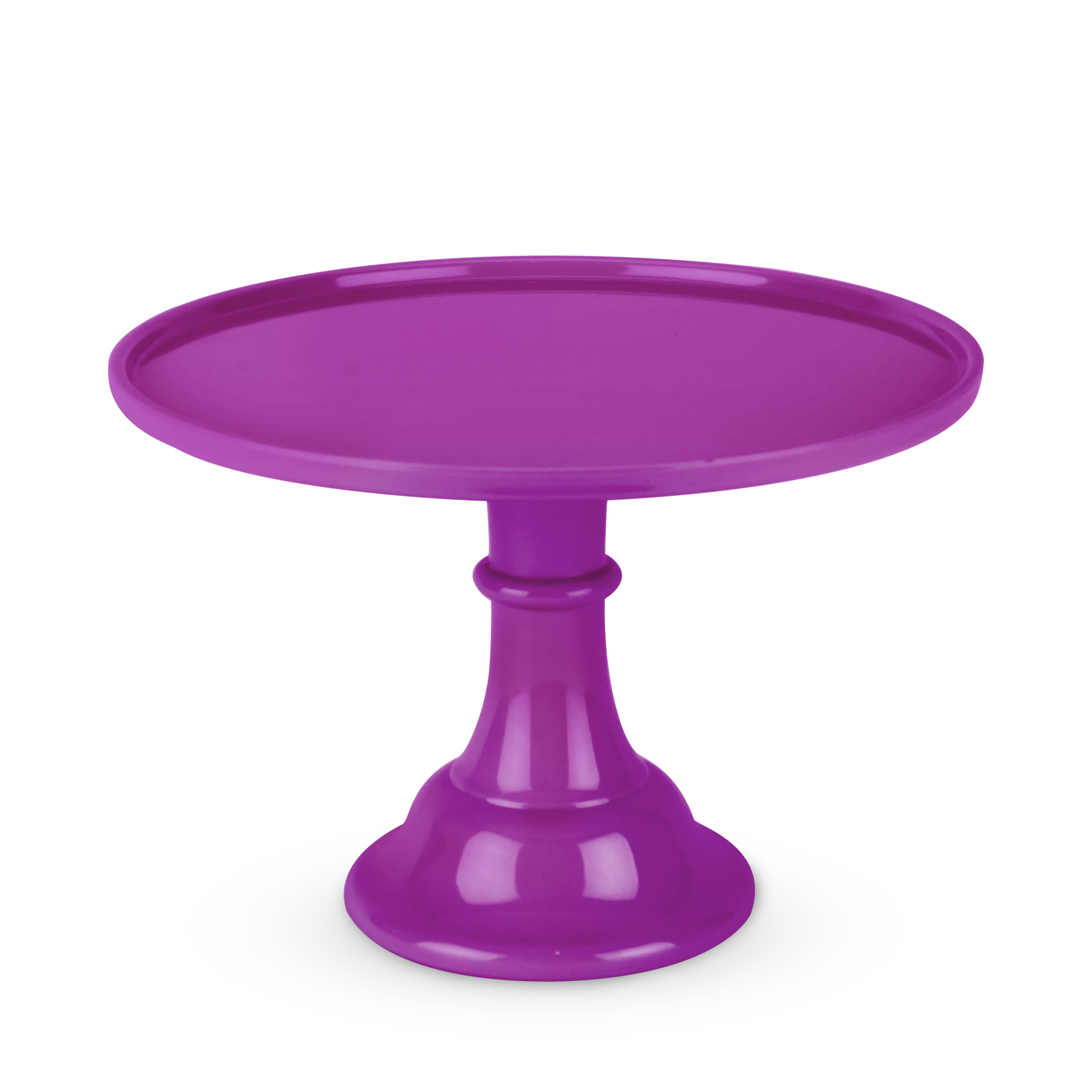 Melamine Cake Stand in Fuchsia - MaisonBeach