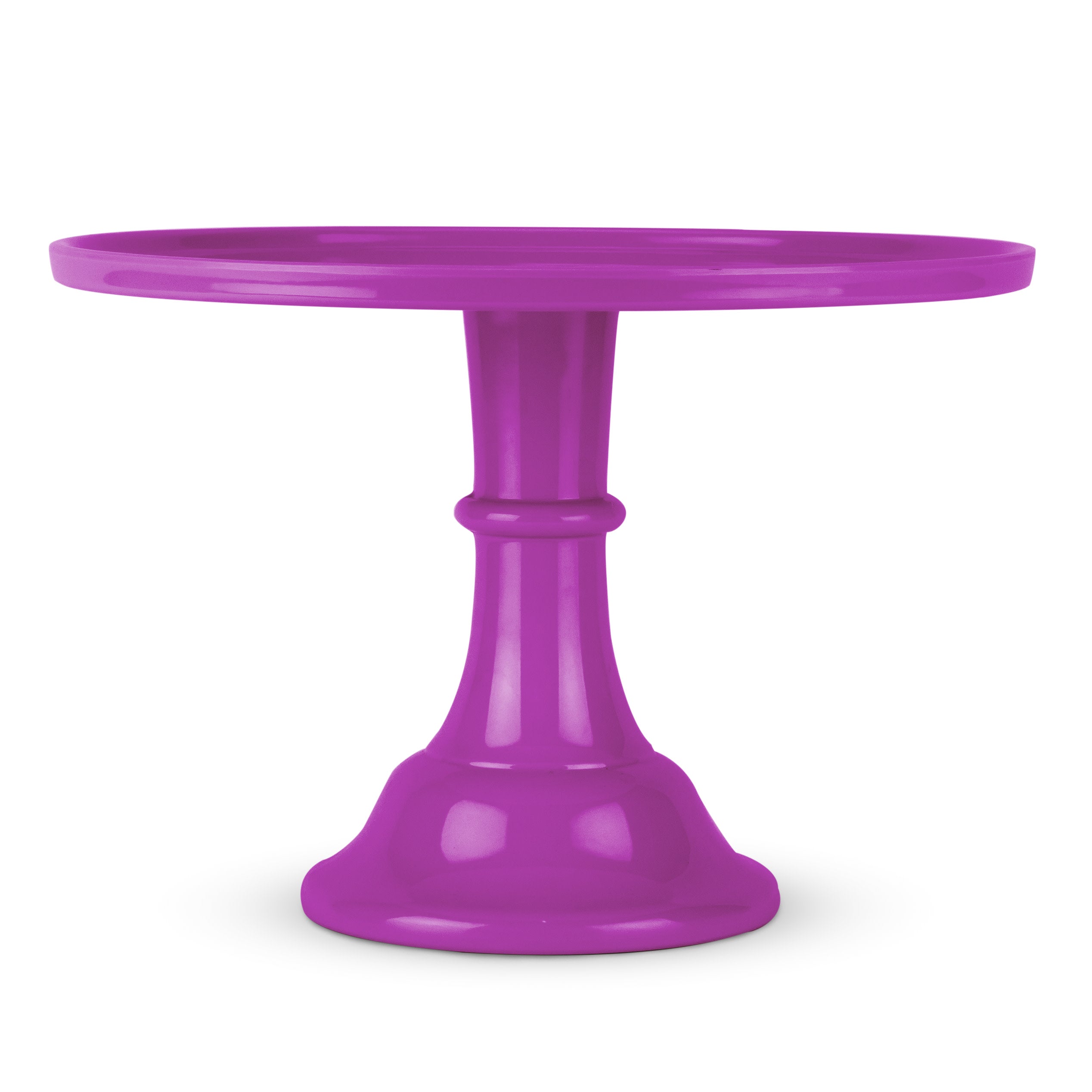 Melamine Cake Stand in Fuchsia - MaisonBeach