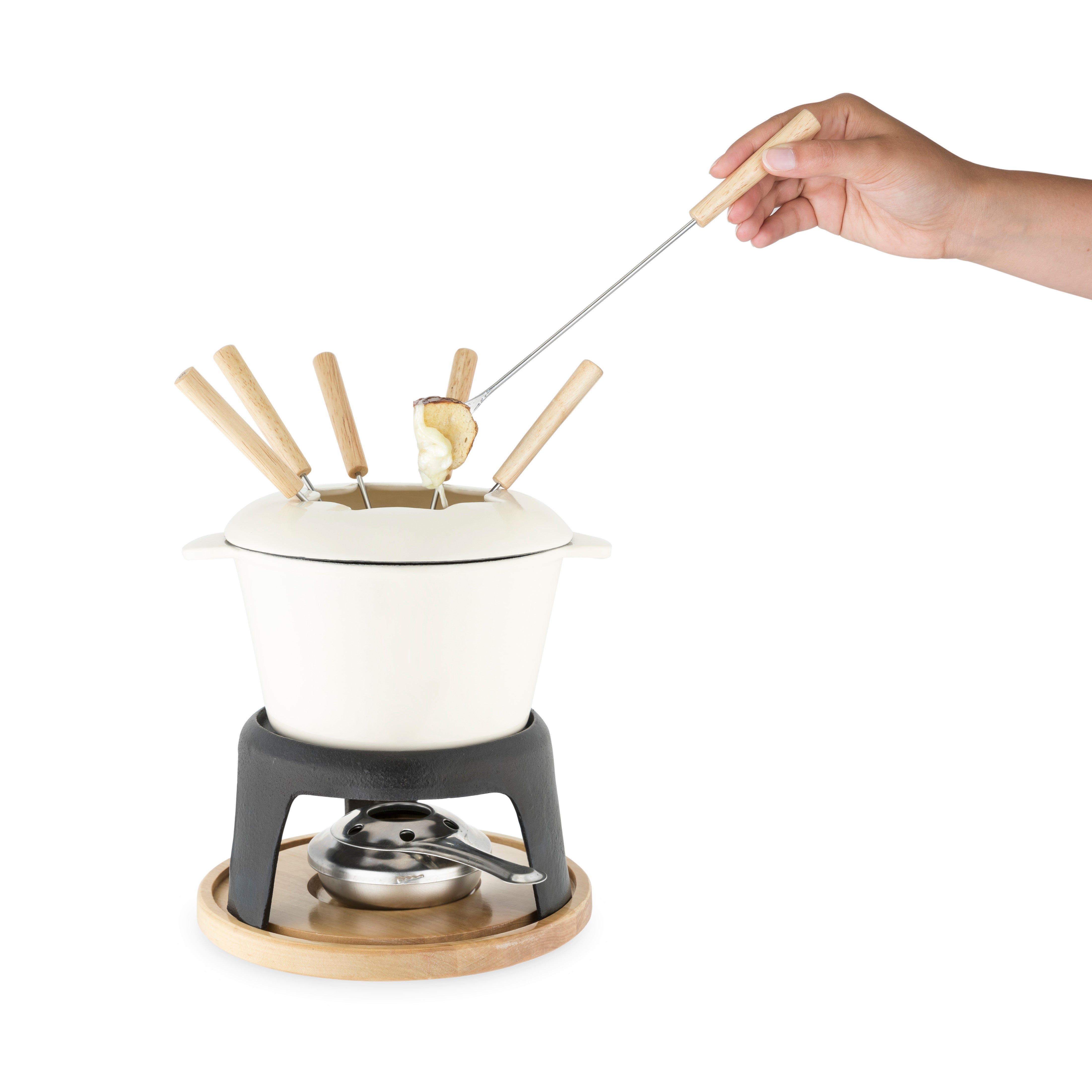 Cast Iron Fondue Set - MaisonBeach