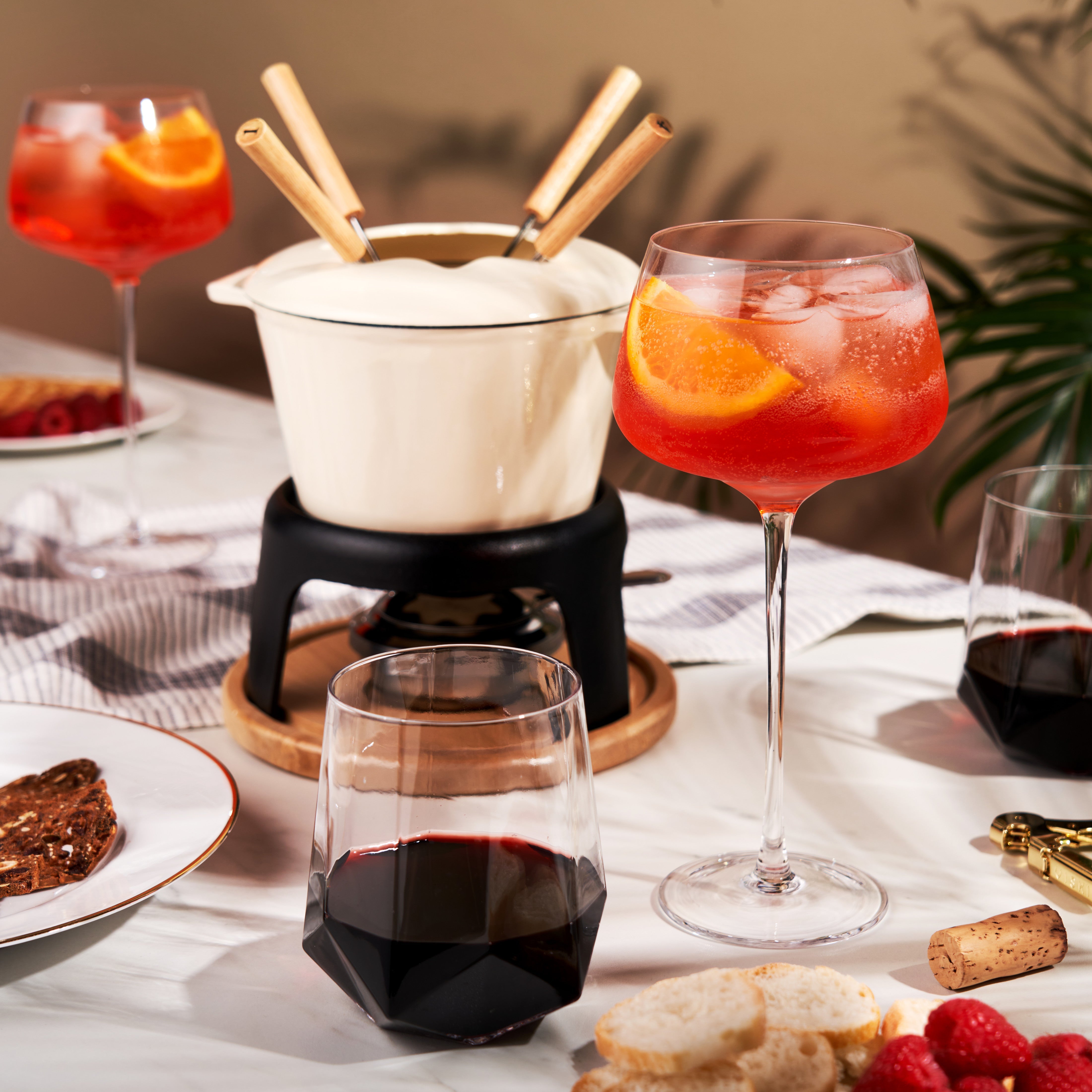 Cast Iron Fondue Set - MaisonBeach