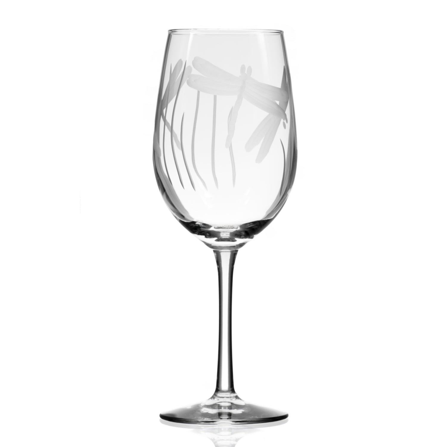 Dragonfly 12oz. White Wine Glasses-Set of 4 - MaisonBeach