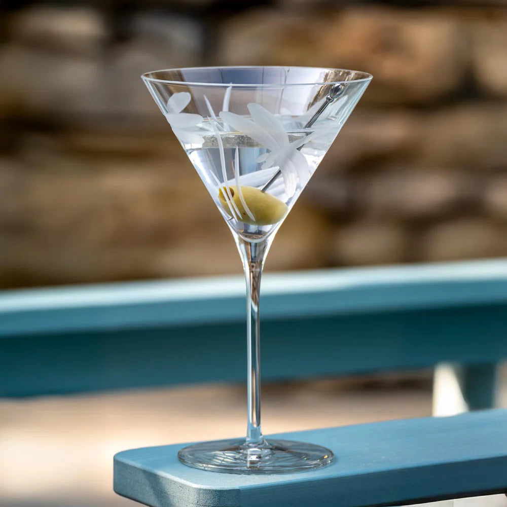 Dragonfly 10oz. Martini Glass-Set of 4 - MaisonBeach