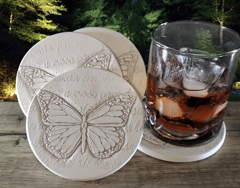 Butterfly Drink Coasters