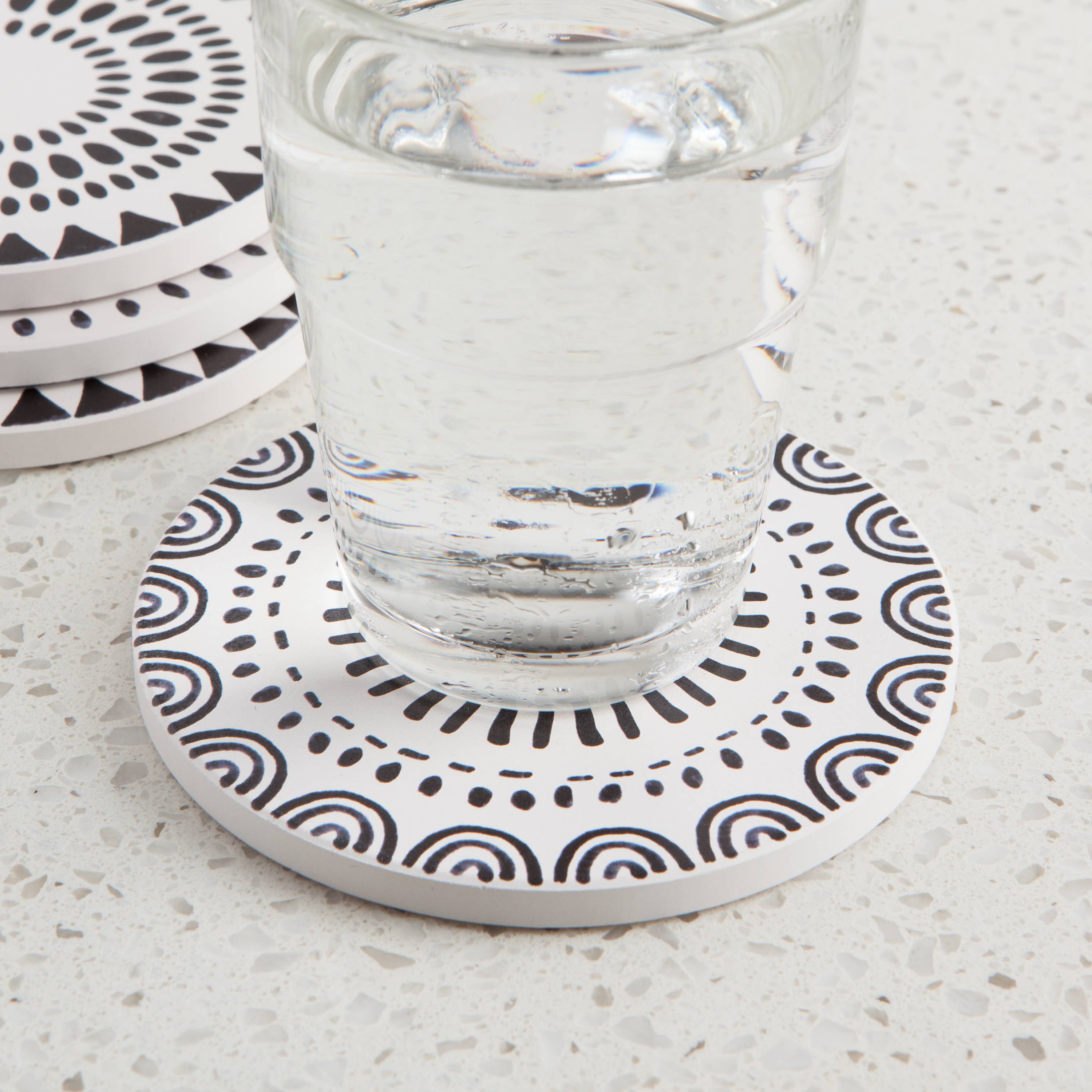 Now Designs by Danica - Orbit Soak Up Coasters Set of 4 - MaisonBeach