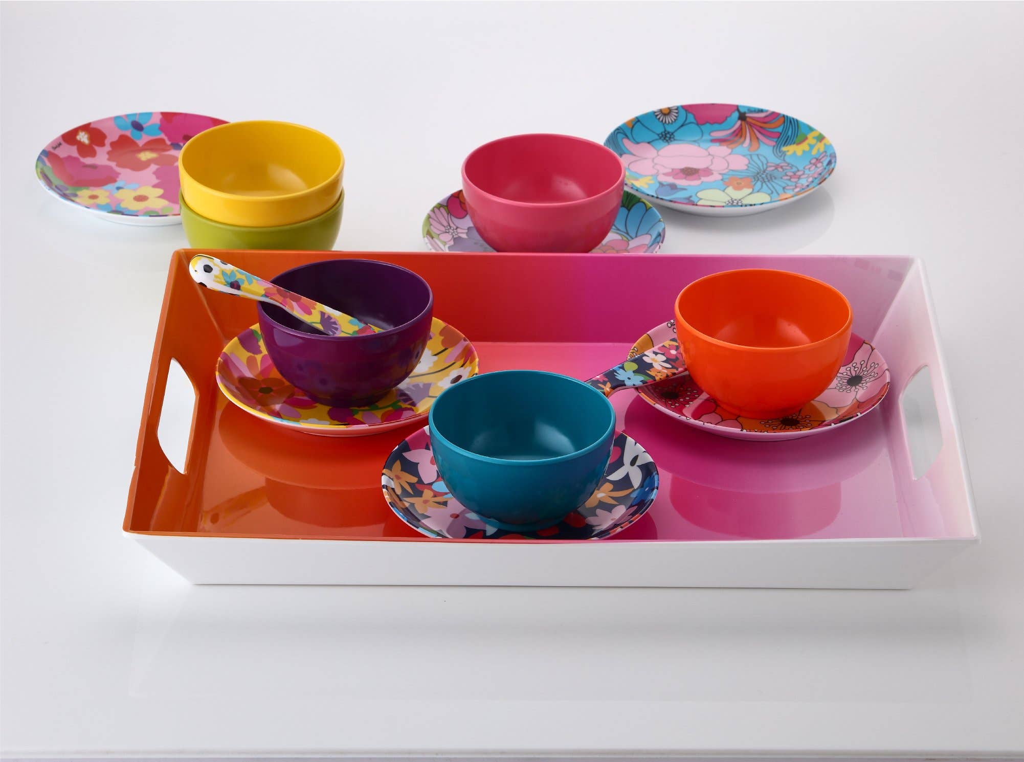 French Bull - Garden Florals Spreader Set