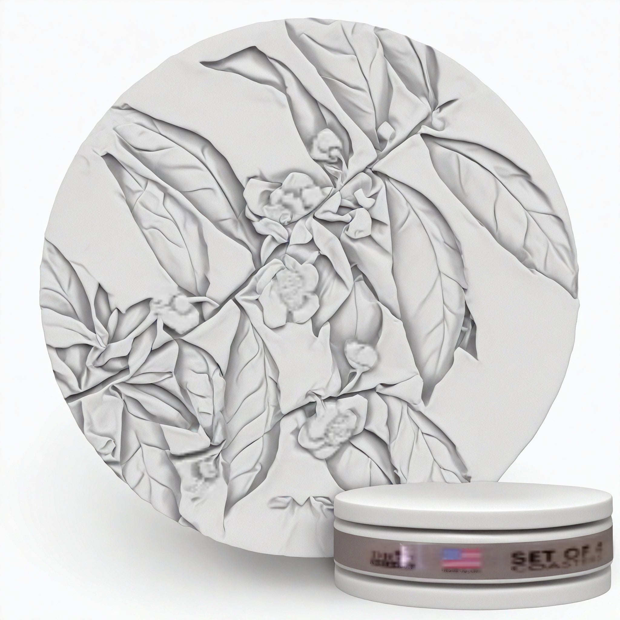 Tea Flowers Drink Coasters