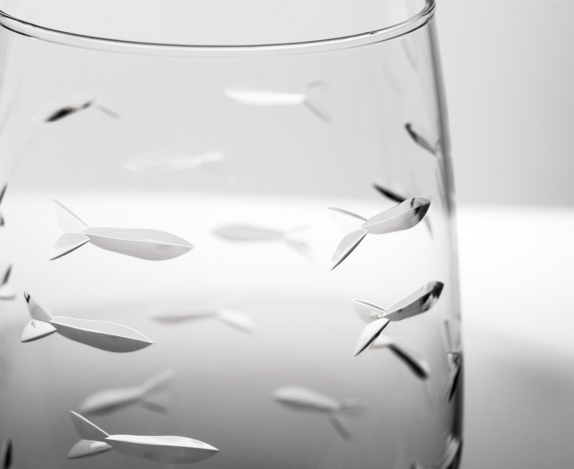 School of Fish 12oz Tulip Wine Glass-Choose One or Buy More and Save - MaisonBeach