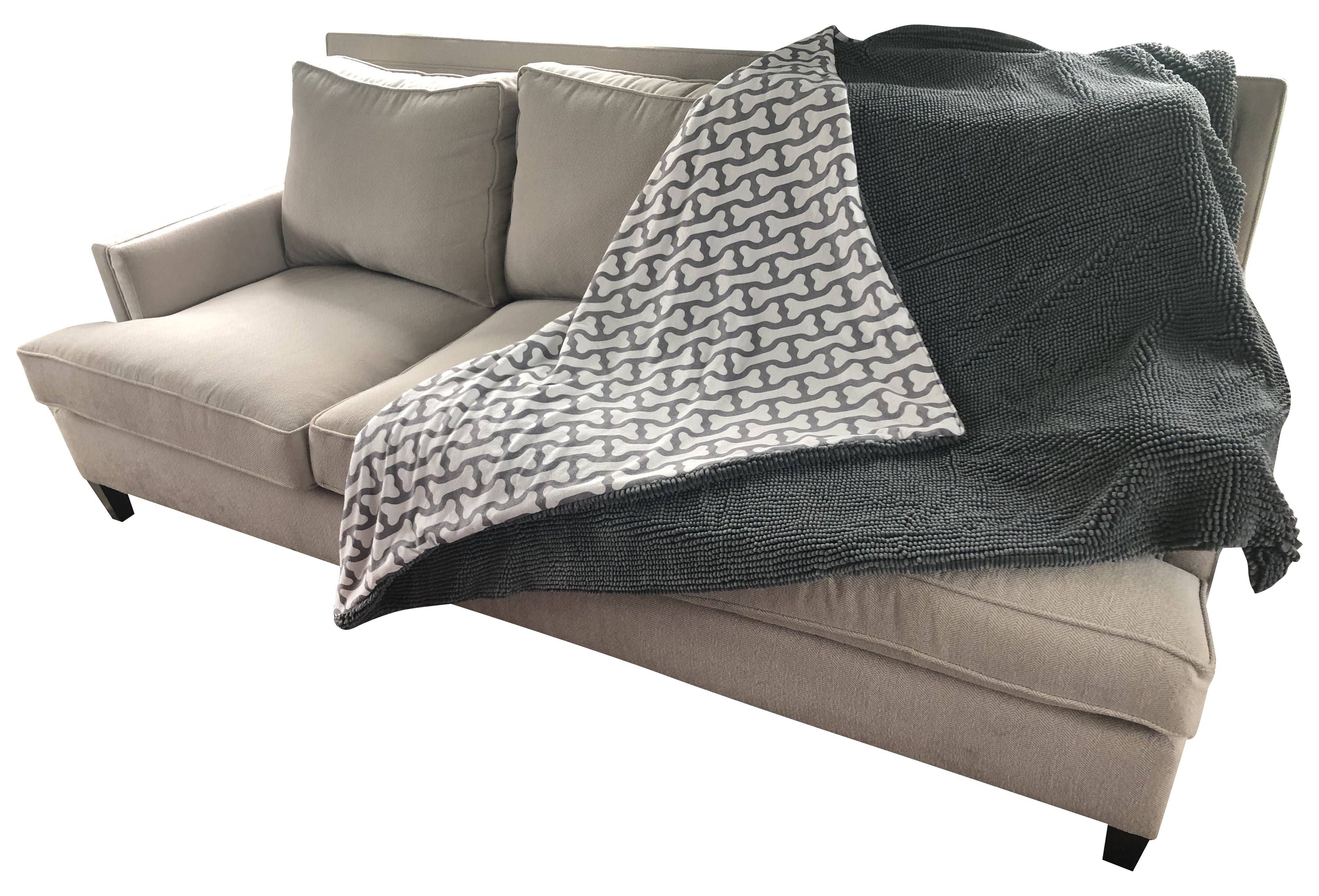 Soggy Doggy Sofa Snuggler Blanket: Beige / Large 48x56" - MaisonBeach