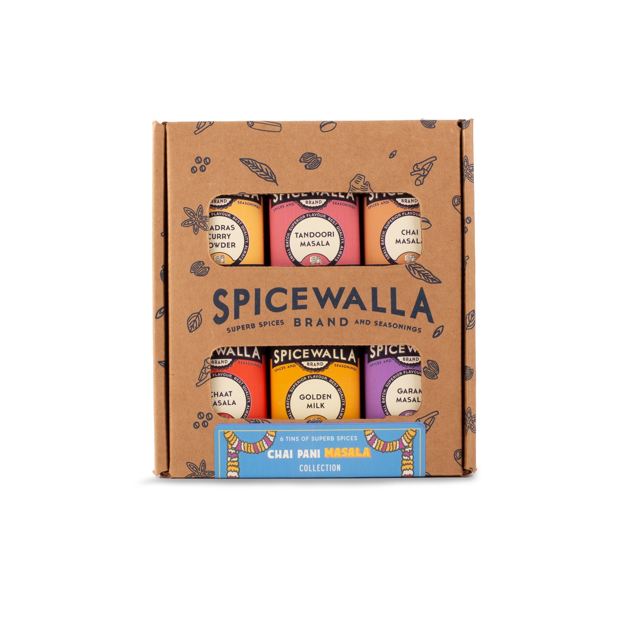 6 Pack Chai Pani Masala Collection - MaisonBeach