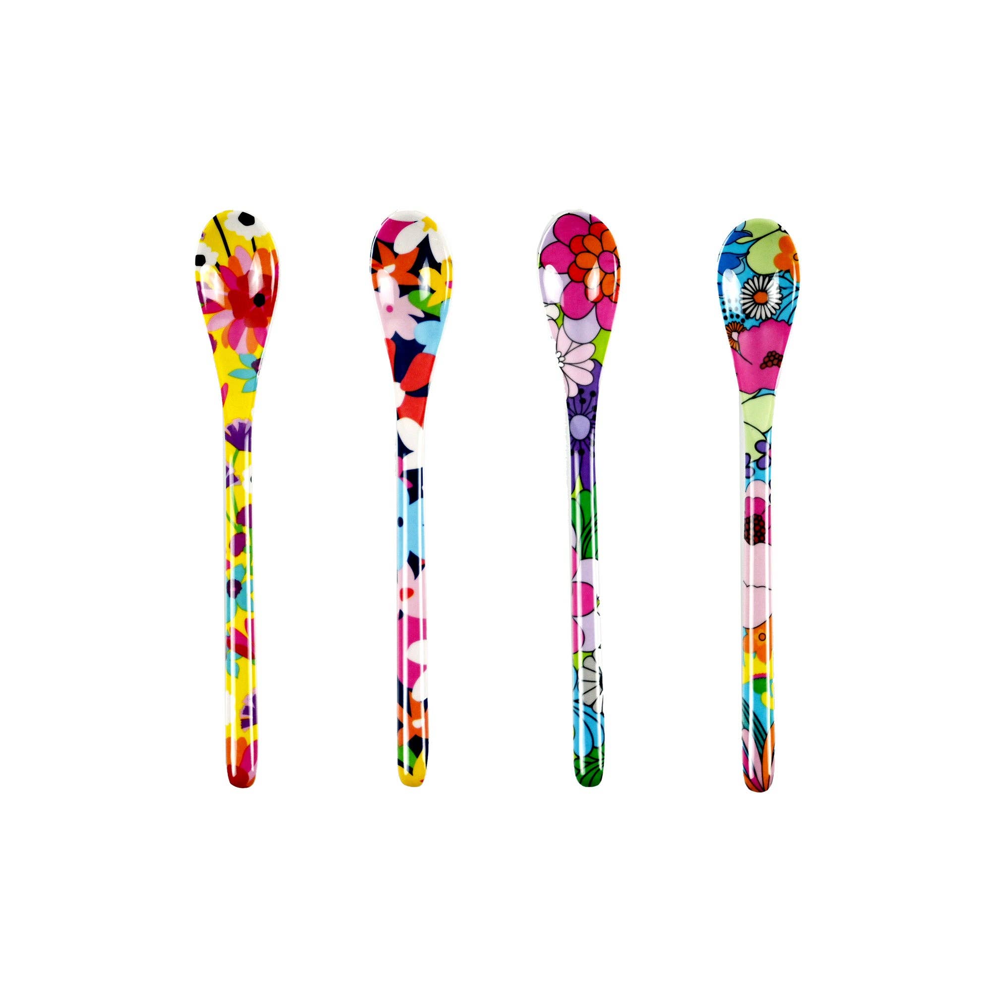 French Bull - Garden Floral Dessert Spoon Set