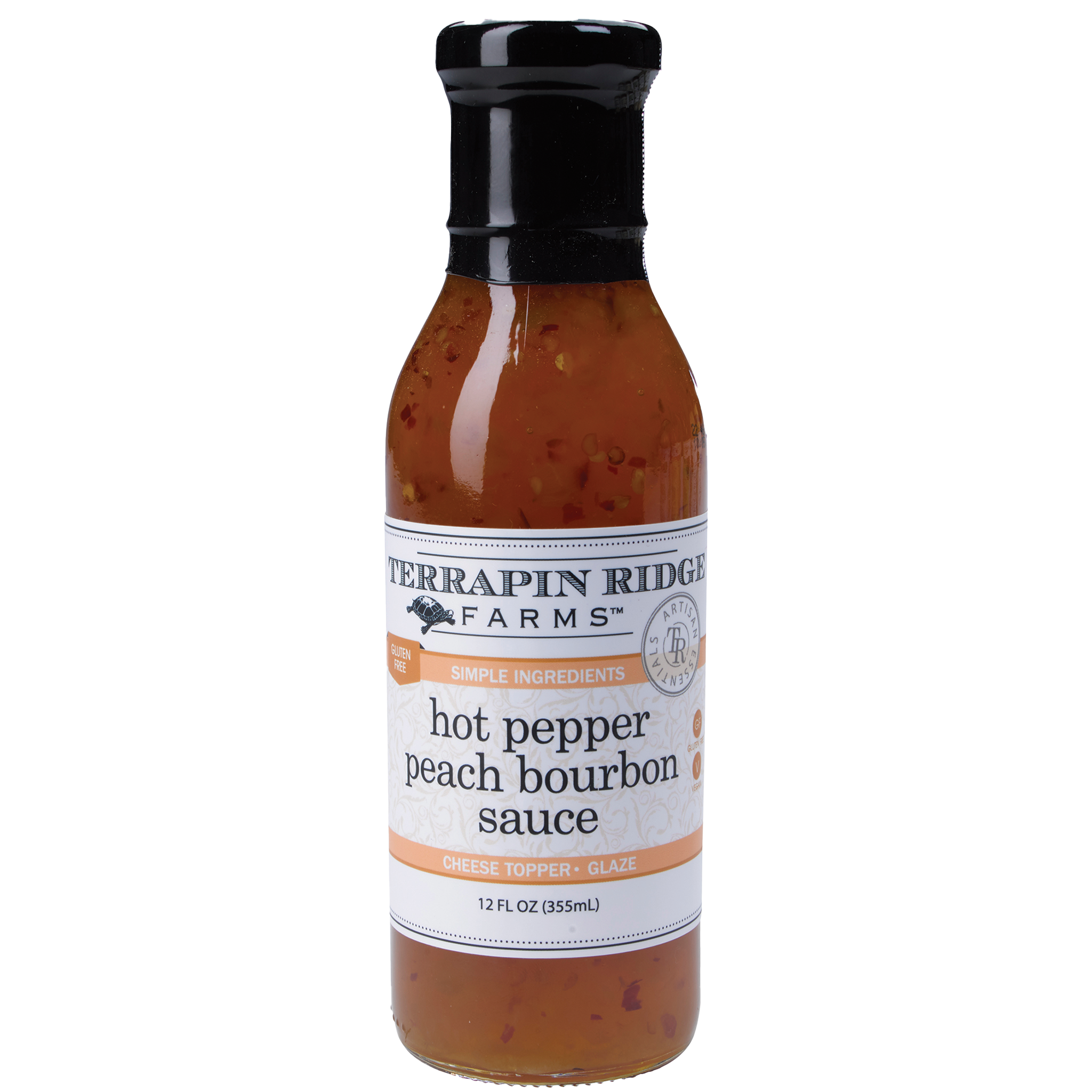 Hot Pepper Peach Bourbon Sauce - MaisonBeach