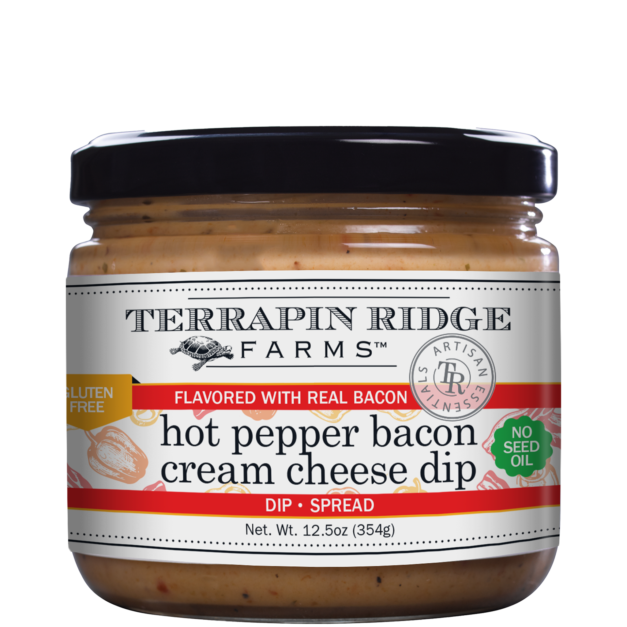 Hot Pepper Bacon Cream Cheese Dip - MaisonBeach