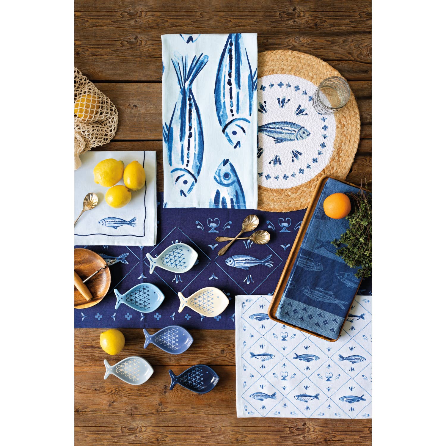 Now Designs by Danica - Aveiro Jacquard Dishtowel - MaisonBeach