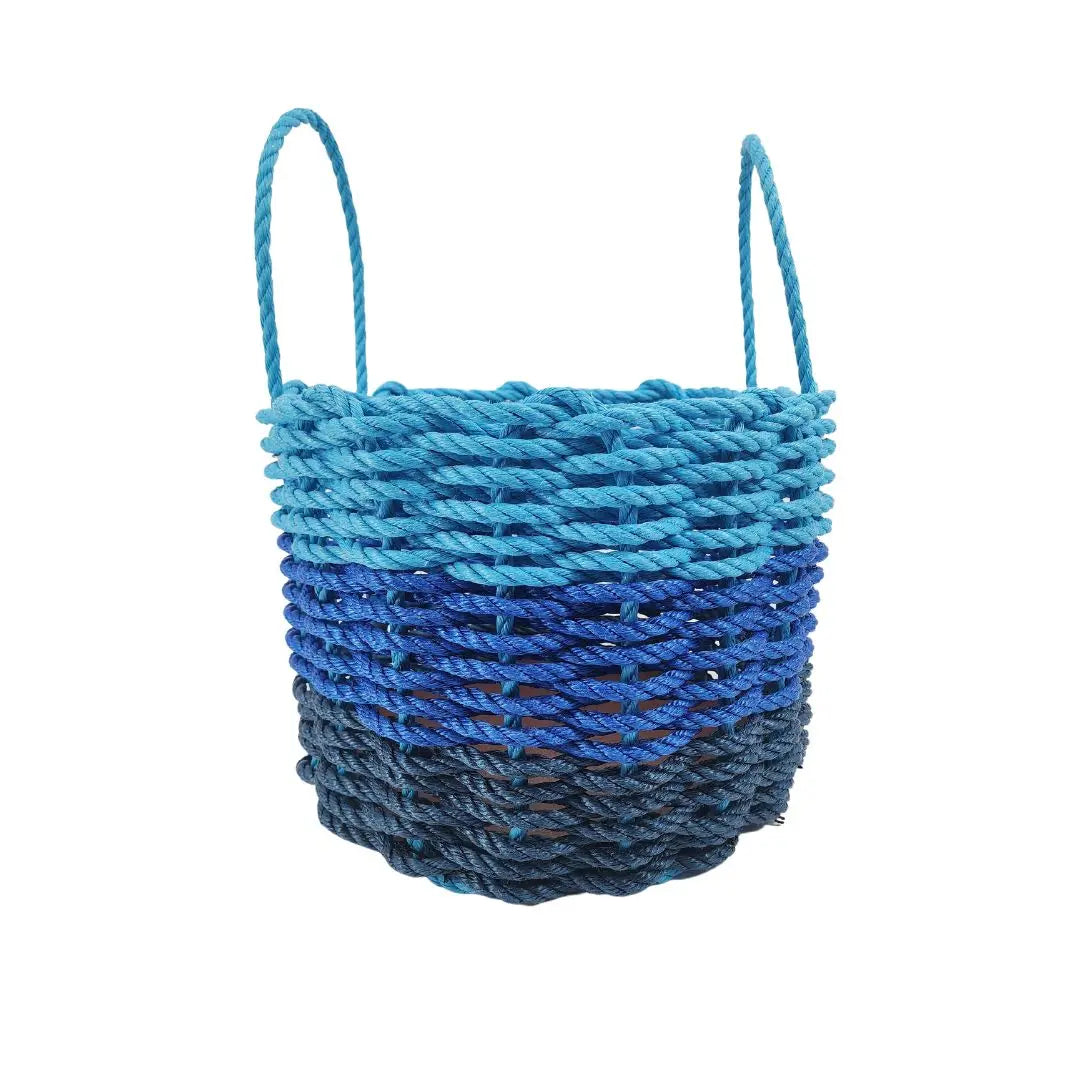 Authentic Maine Lobster Rope Storage Navy Blue, Blue and Light Blue - MaisonBeach