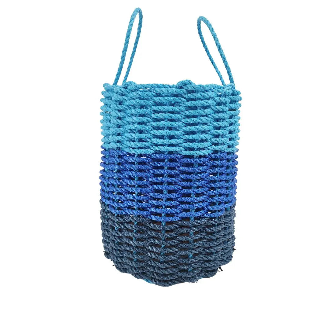 Authentic Maine Lobster Rope Storage Navy Blue, Blue and Light Blue - MaisonBeach