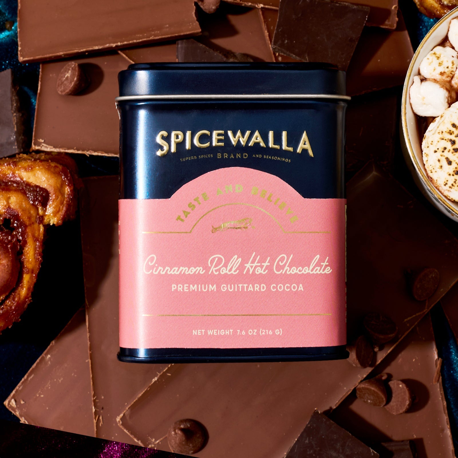 Cinnamon Roll Deluxe Hot Chocolate - MaisonBeach