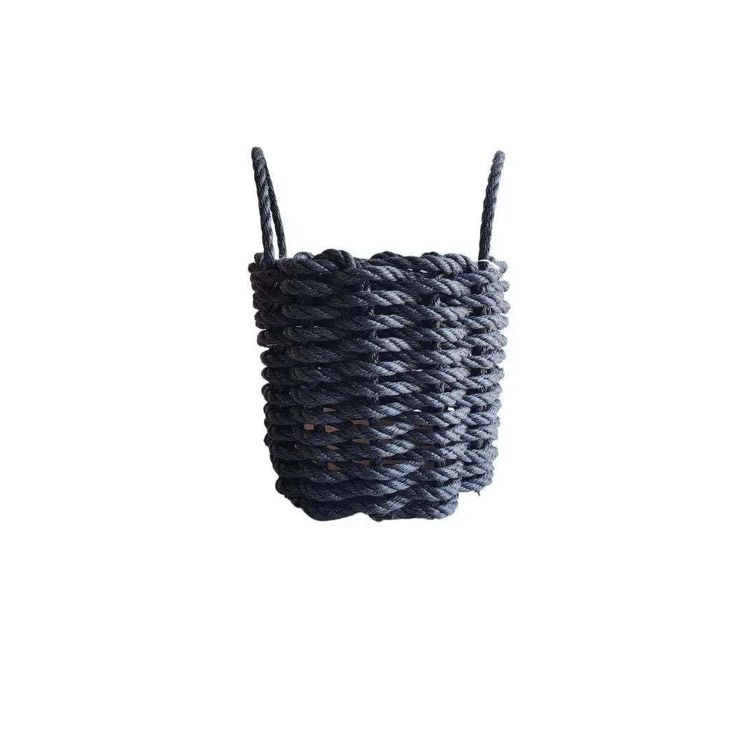 Solid, Single Color Maine Lobster Rope Basket, Handmade - MaisonBeach