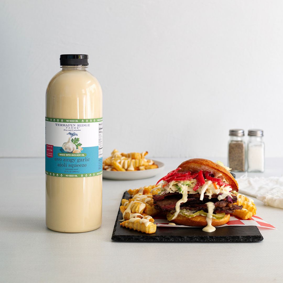 Avo Zingy Garlic Aioli - Quart - MaisonBeach