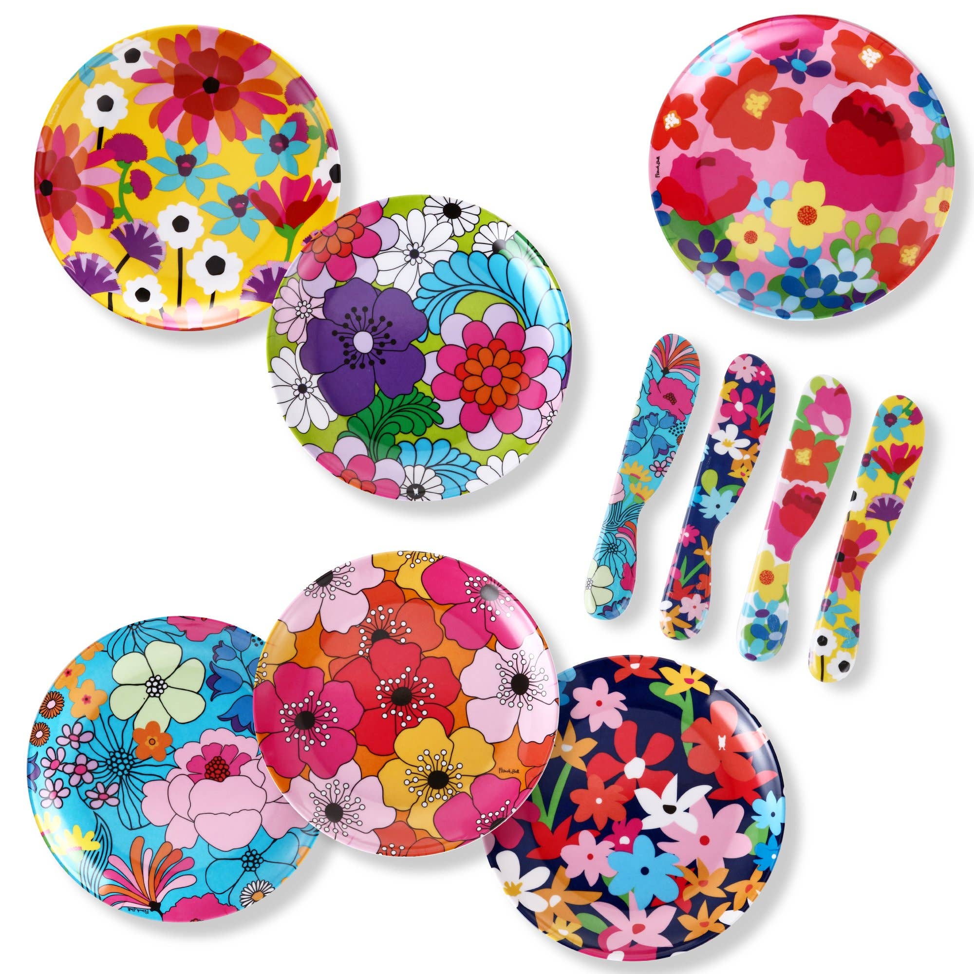 French Bull - Garden Florals Spreader Set