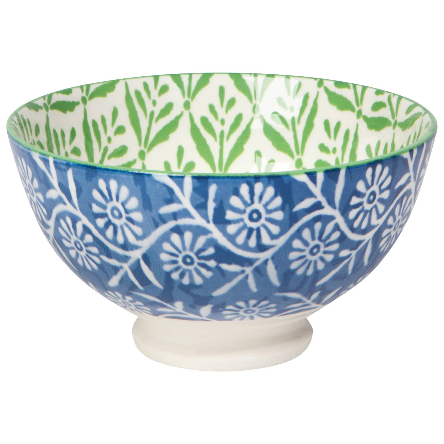 Green Leaf Porcelain Bowl 4" | Fresh & Stylish