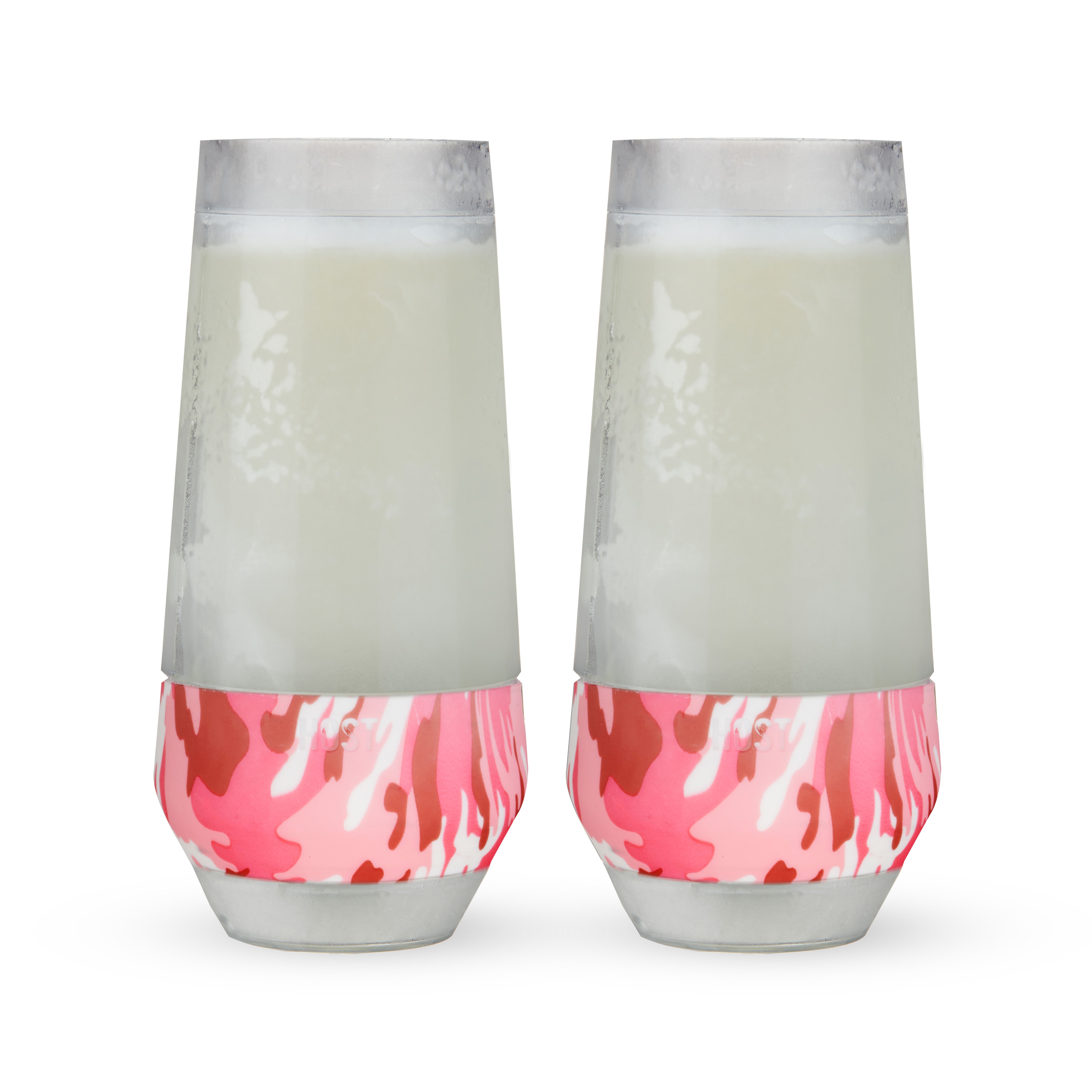 Champagne FREEZE™ in Pink Camo, Set of 2 - MaisonBeach