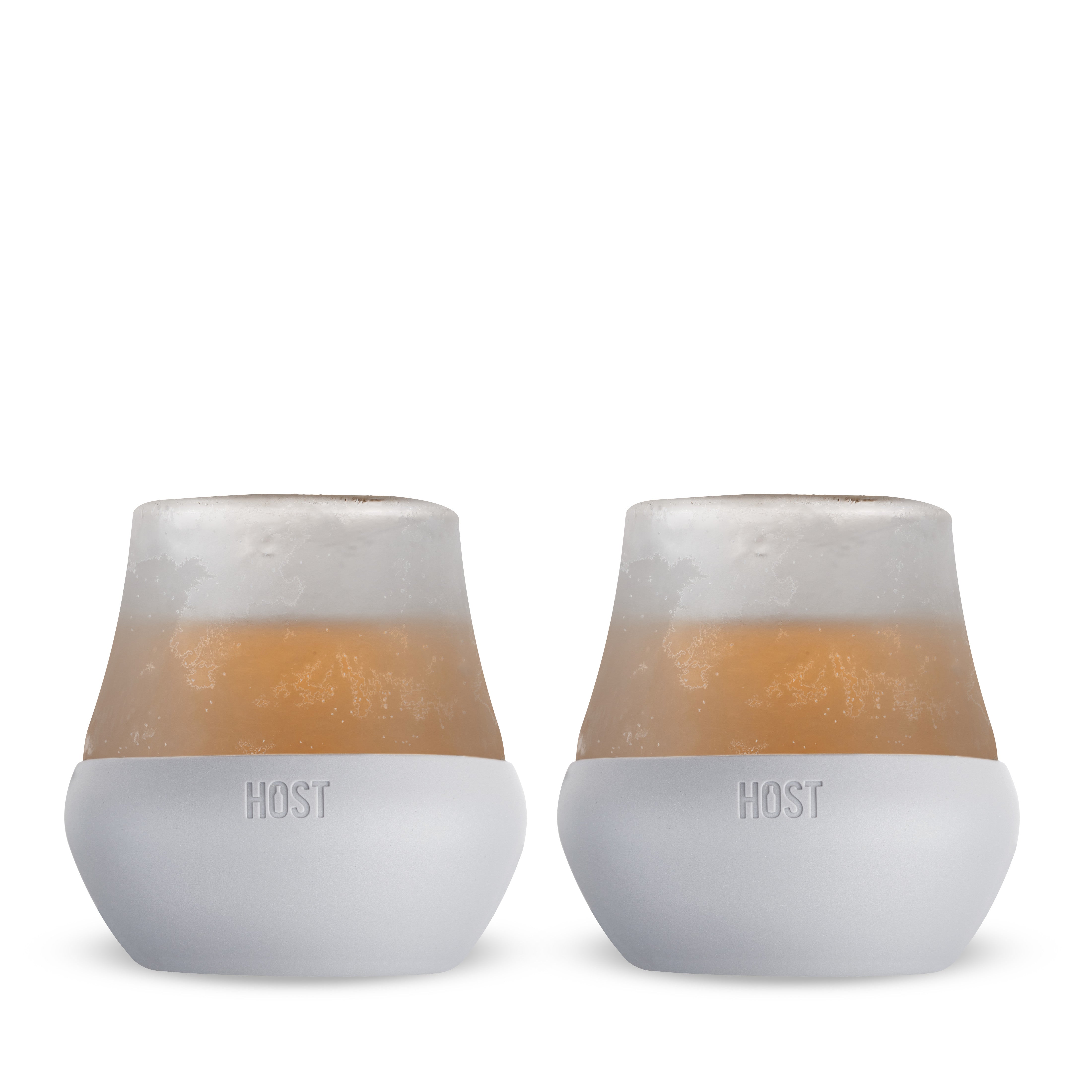 Glass Tasting FREEZE™ in Gray, Set of 2 - MaisonBeach