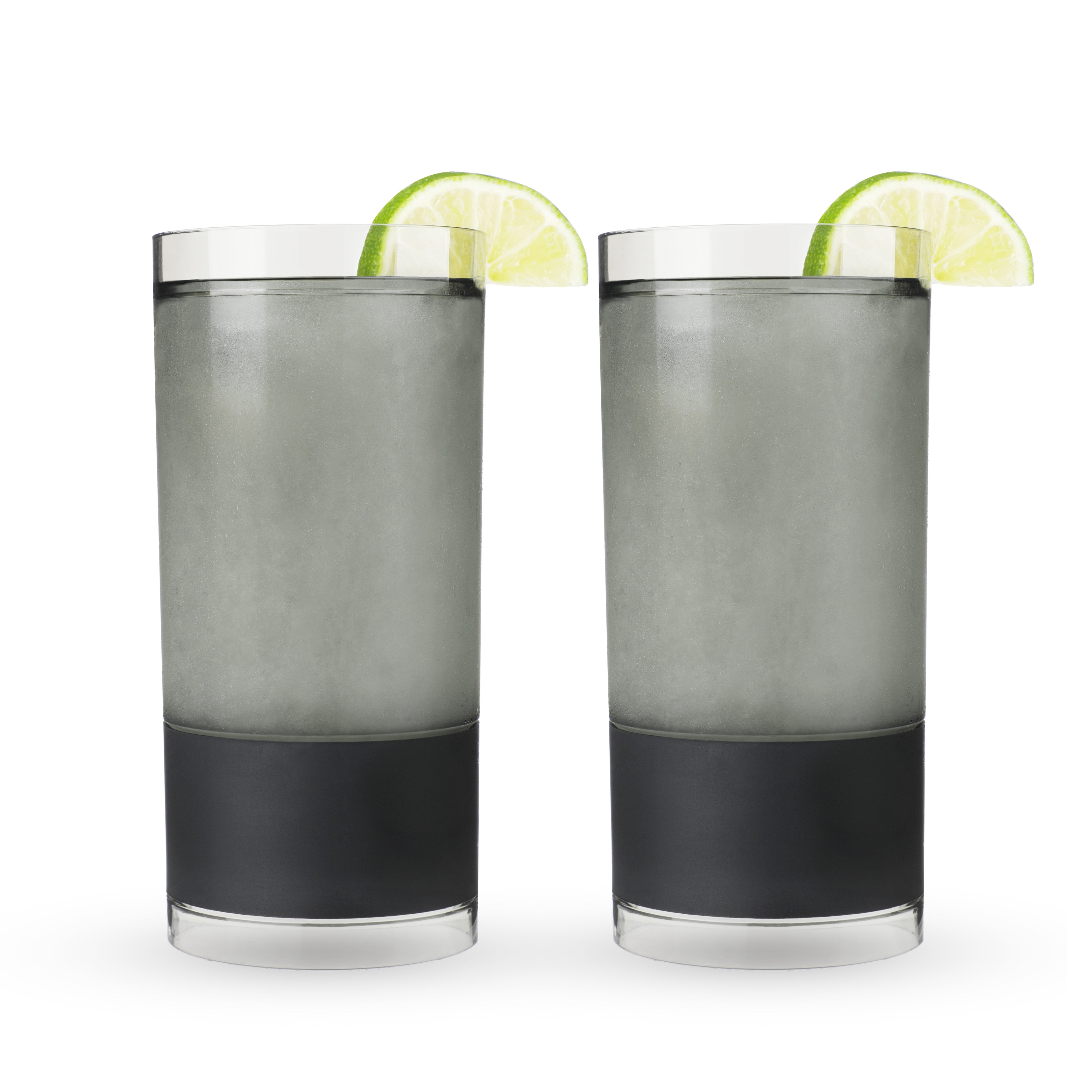 Highball FREEZE™ in Tinted Gray, Set of 2 - MaisonBeach