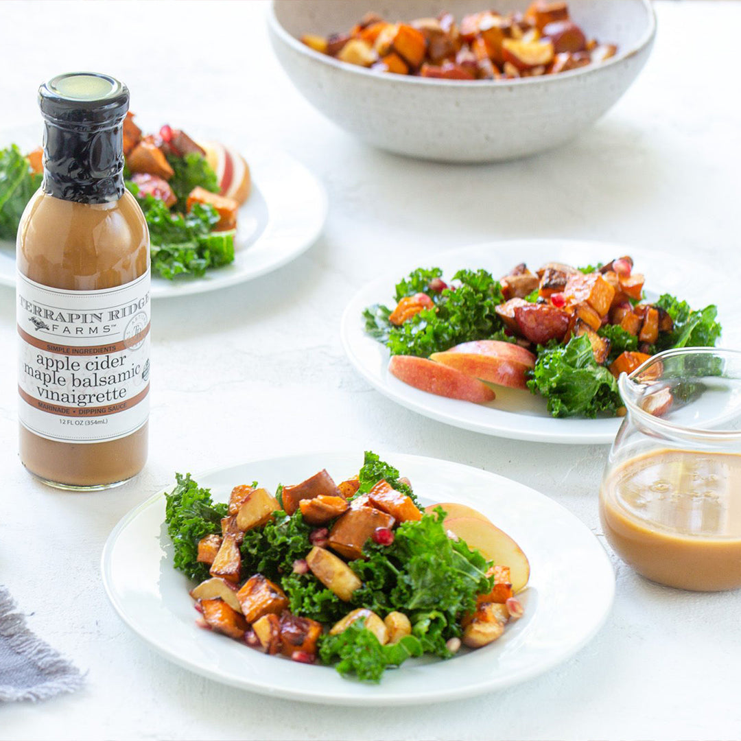 Apple Cider Maple Balsamic Vinaigrette - MaisonBeach