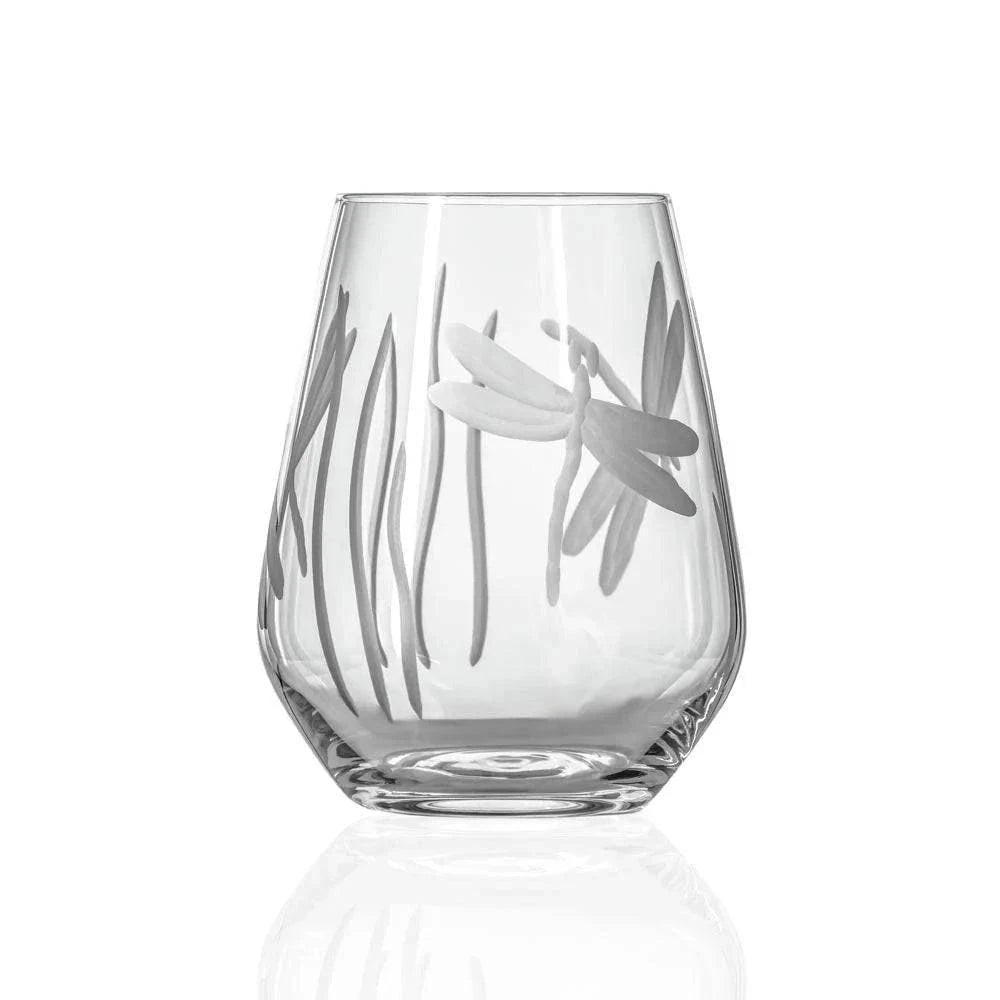 Dragonfly 18oz. Stemless Wine Glass - MaisonBeach