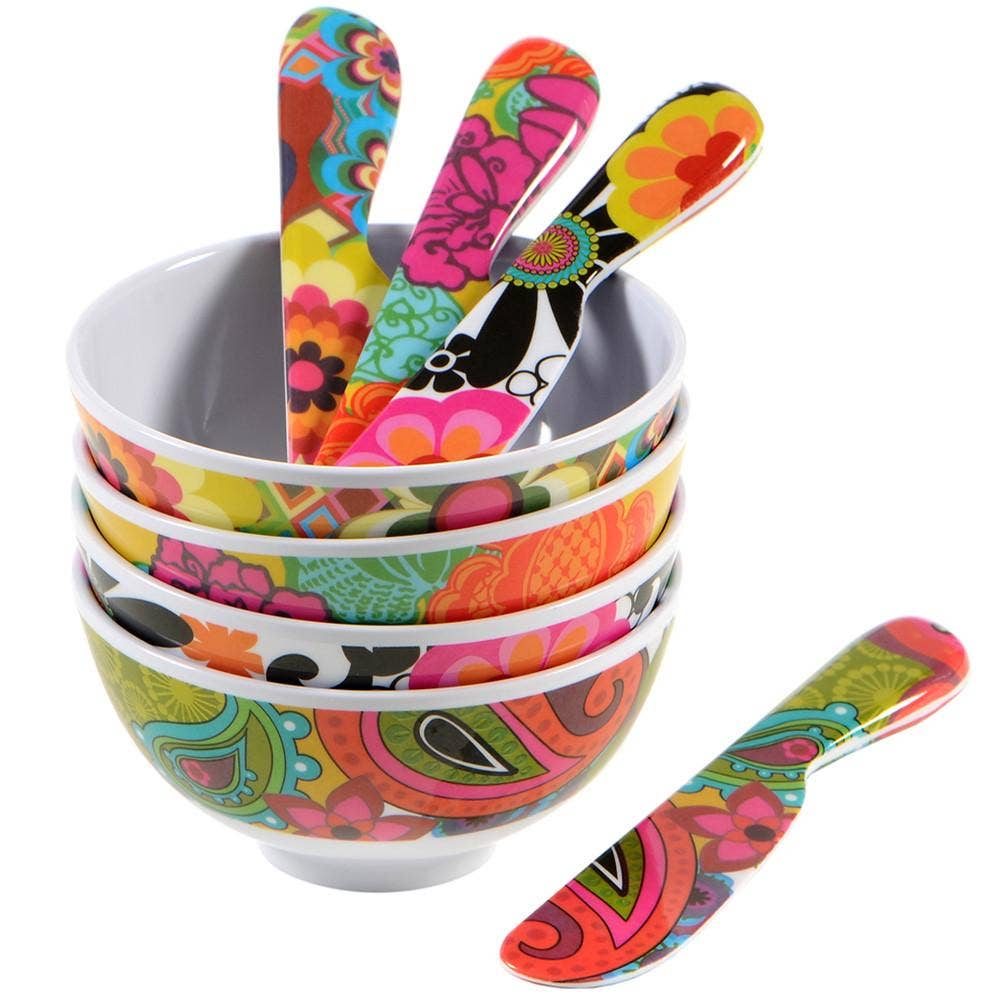 French Bull - Floral Spreader Set