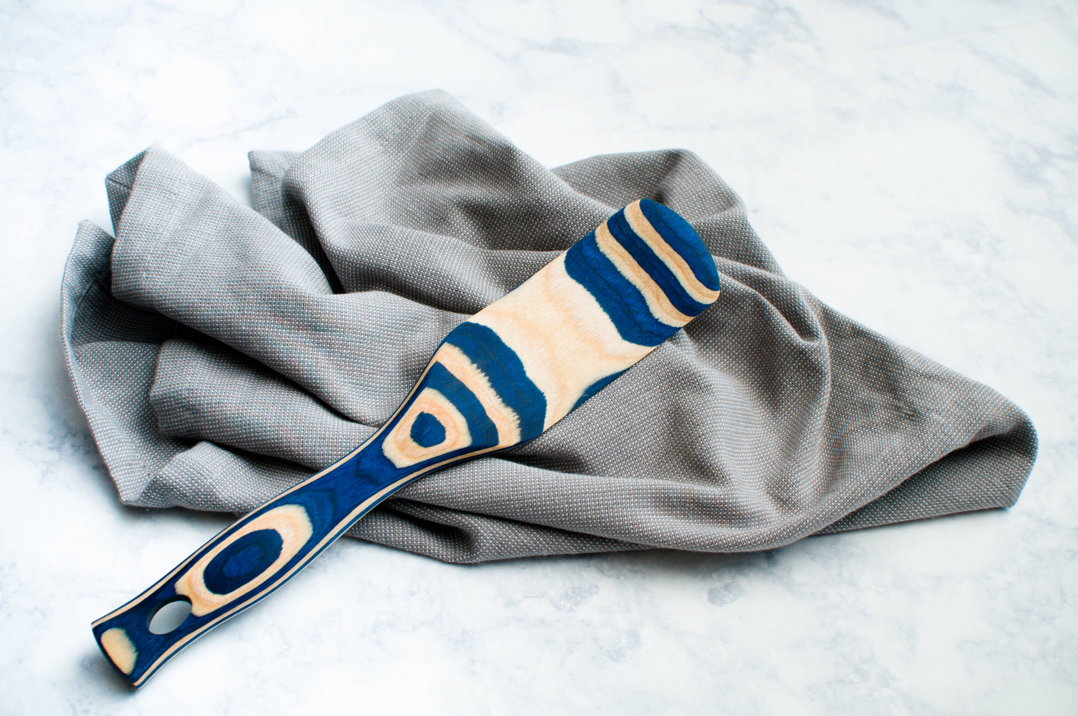 Island Bamboo - 11" Blue Pakka Spurtle