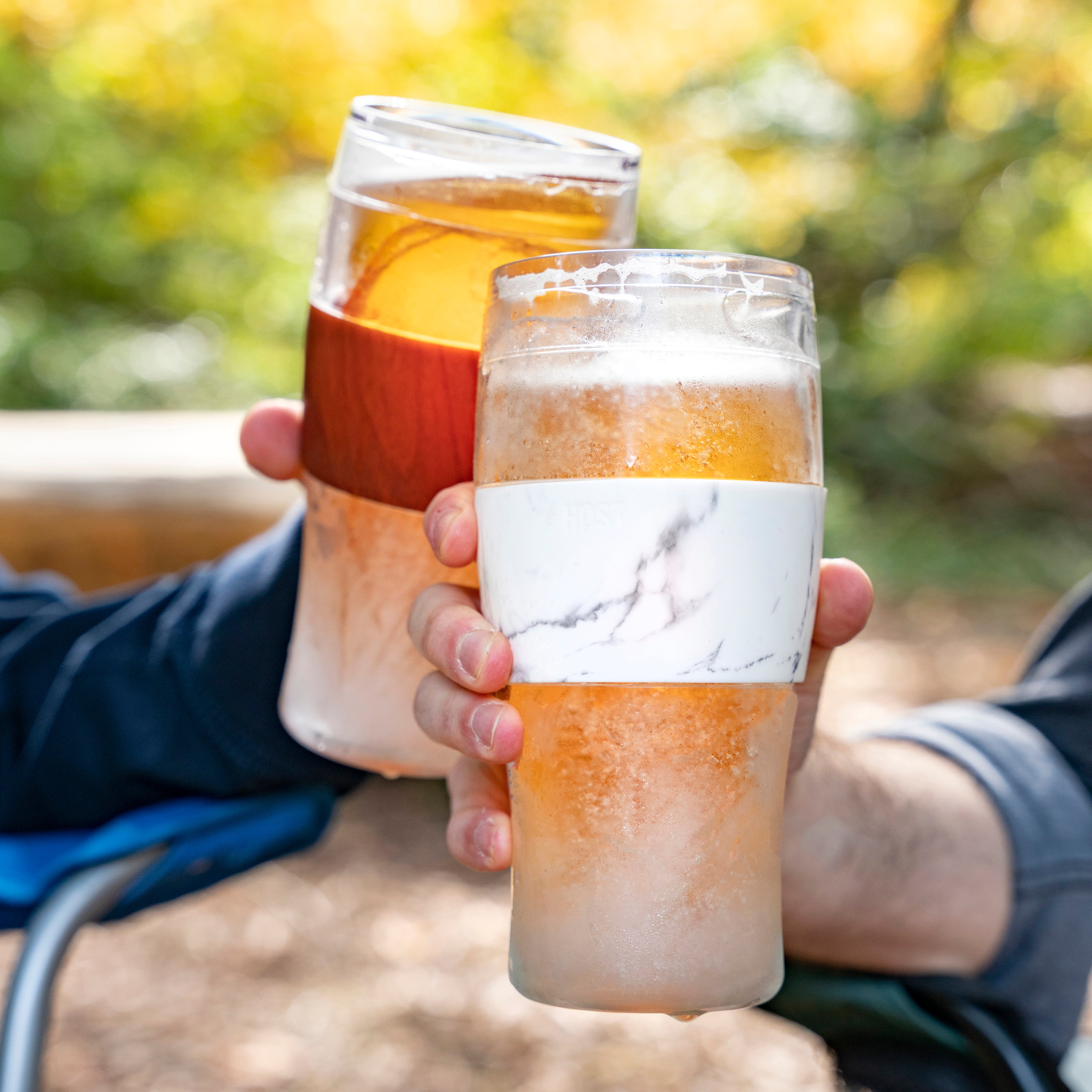 Beer FREEZE™ in Wood, Set of 2 - MaisonBeach