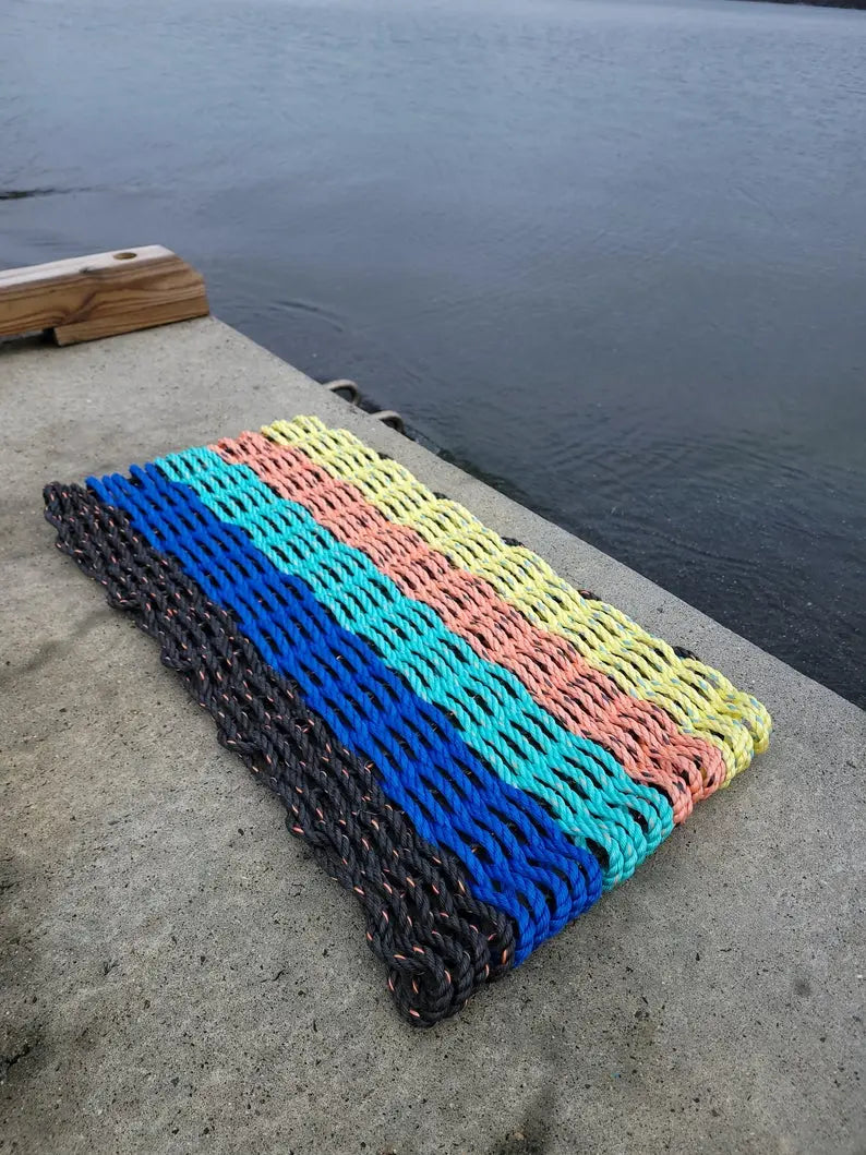 Rope Mat made with Lobster Rope - MaisonBeach