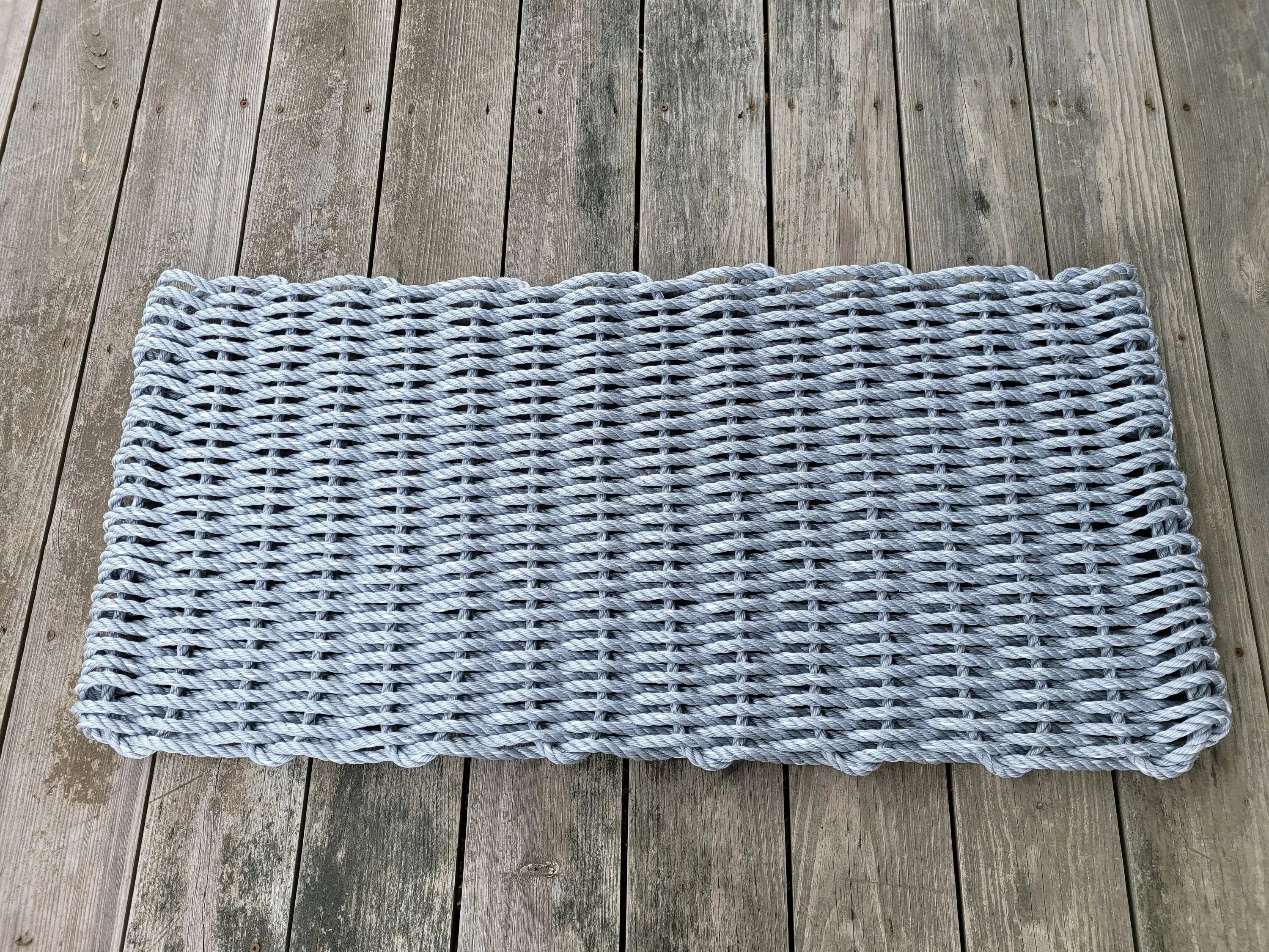 Solid Color Rope Door Mat, Color Options