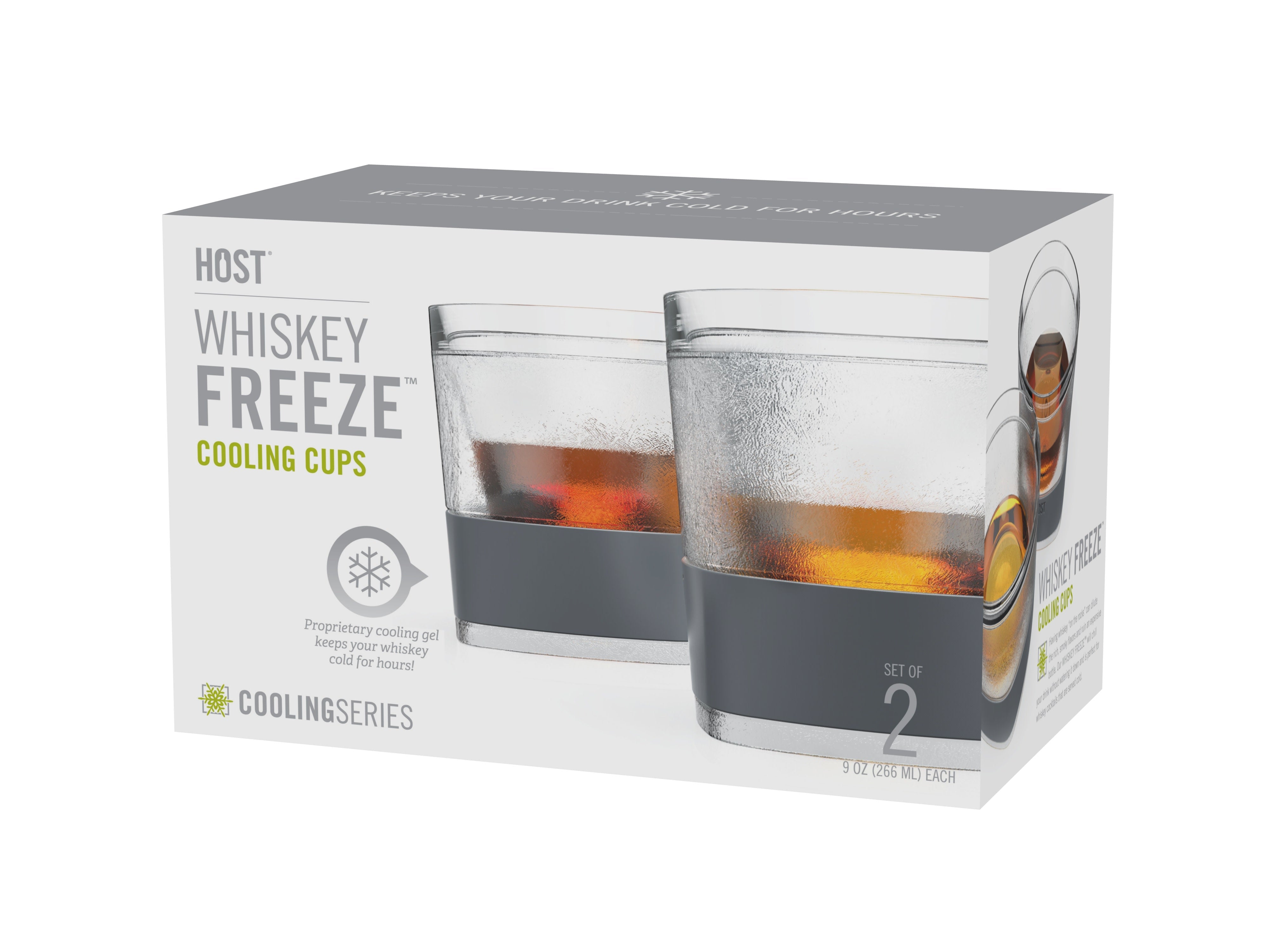 Whiskey FREEZE™ in Gray, Set of 2