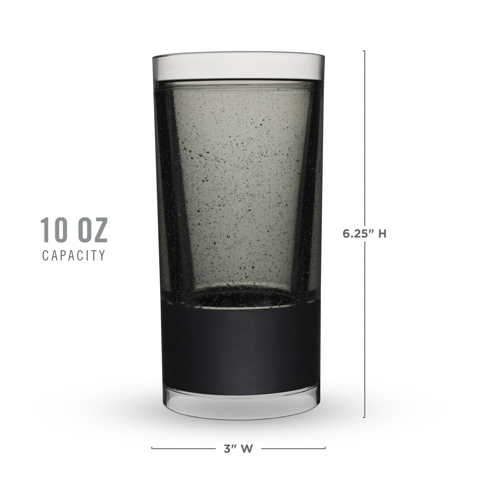 Highball FREEZE™ in Tinted Gray, Set of 2