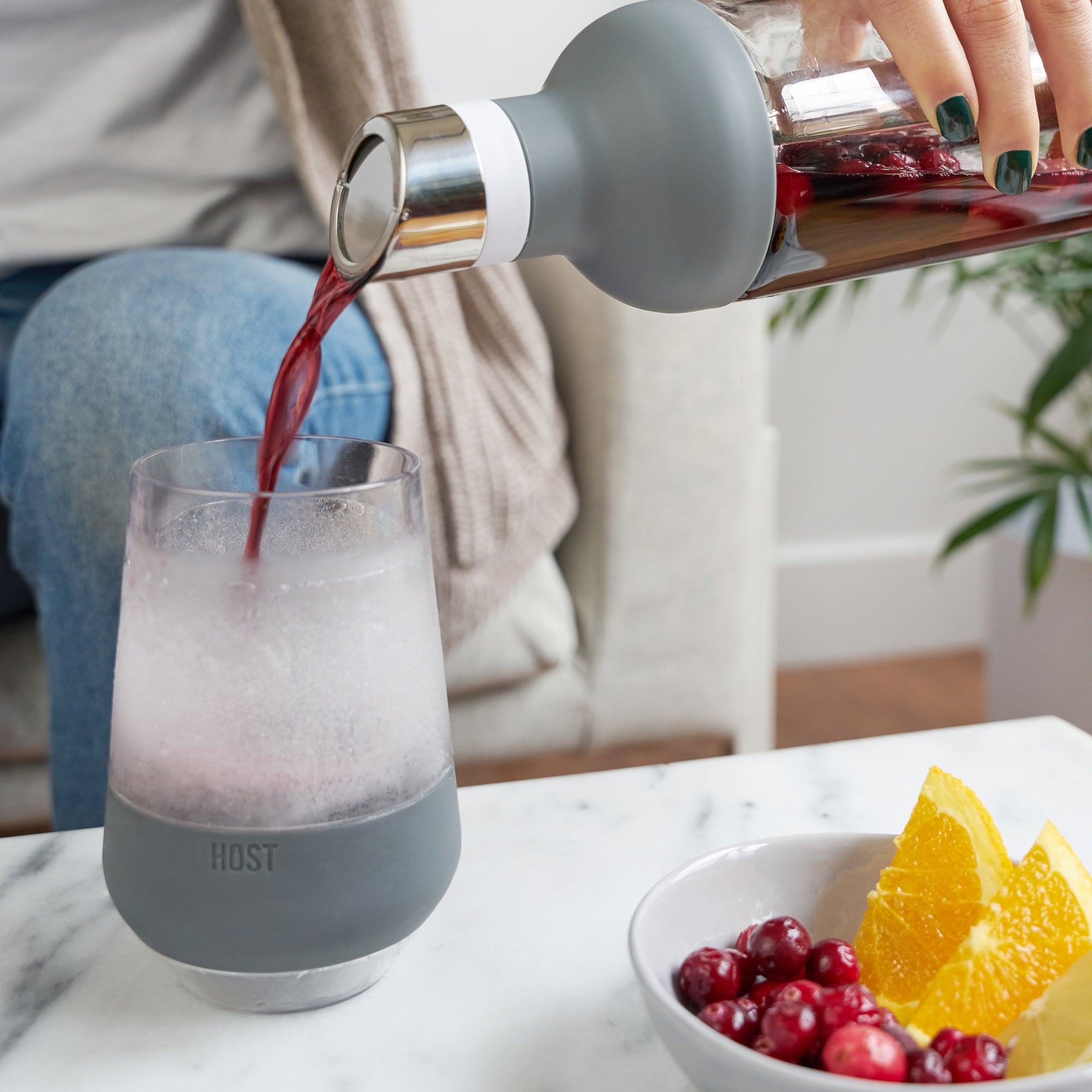 Wine FREEZE™ XL in Gray