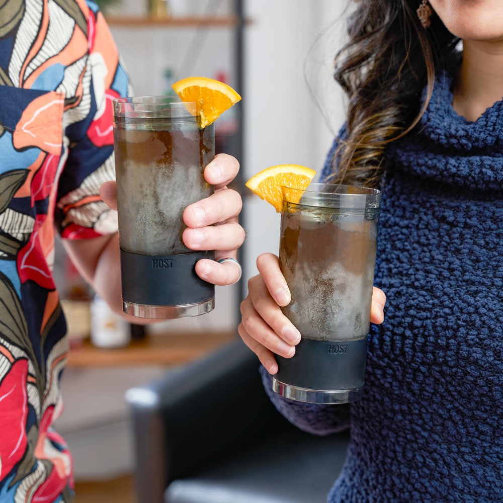 Highball FREEZE™ in Tinted Gray, Set of 2
