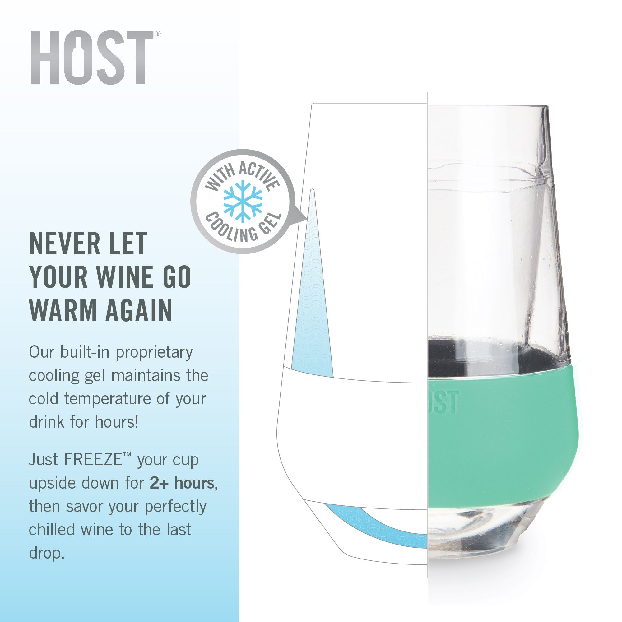Wine FREEZE™ XL in Mint